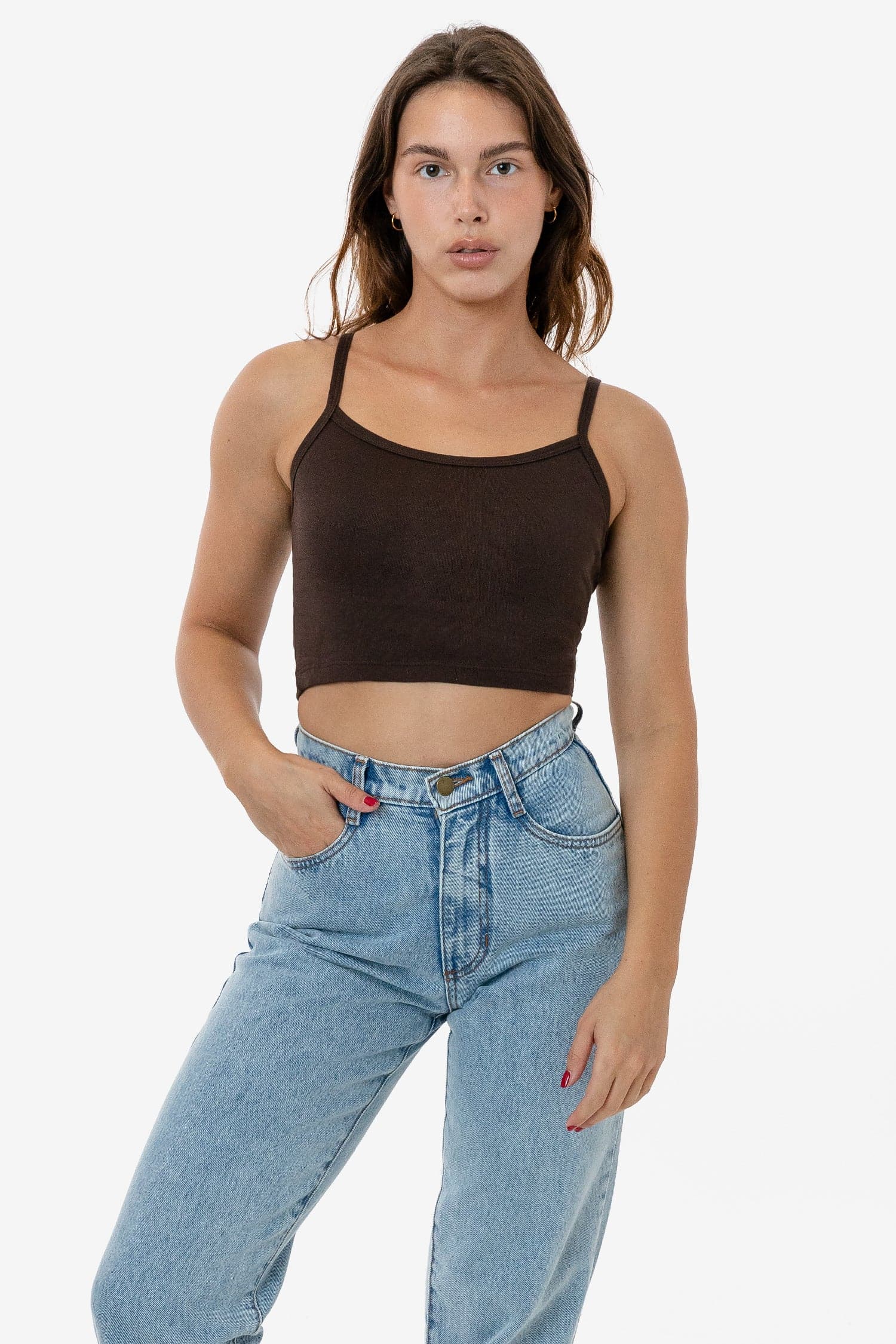 43016 - Baby Rib Spaghetti Crop Tank - Image 10
