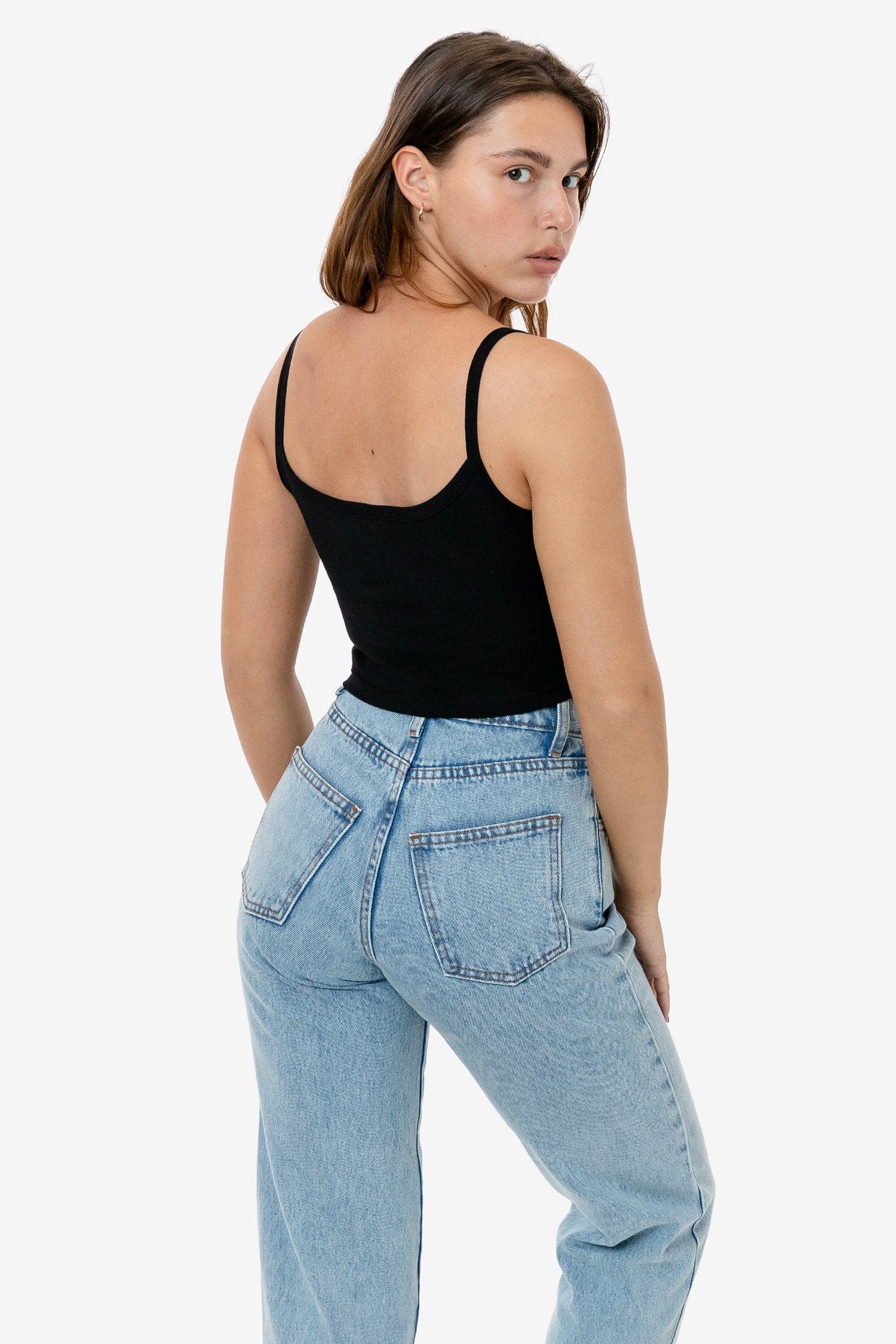 43016 - Baby Rib Spaghetti Crop Tank - Image 12