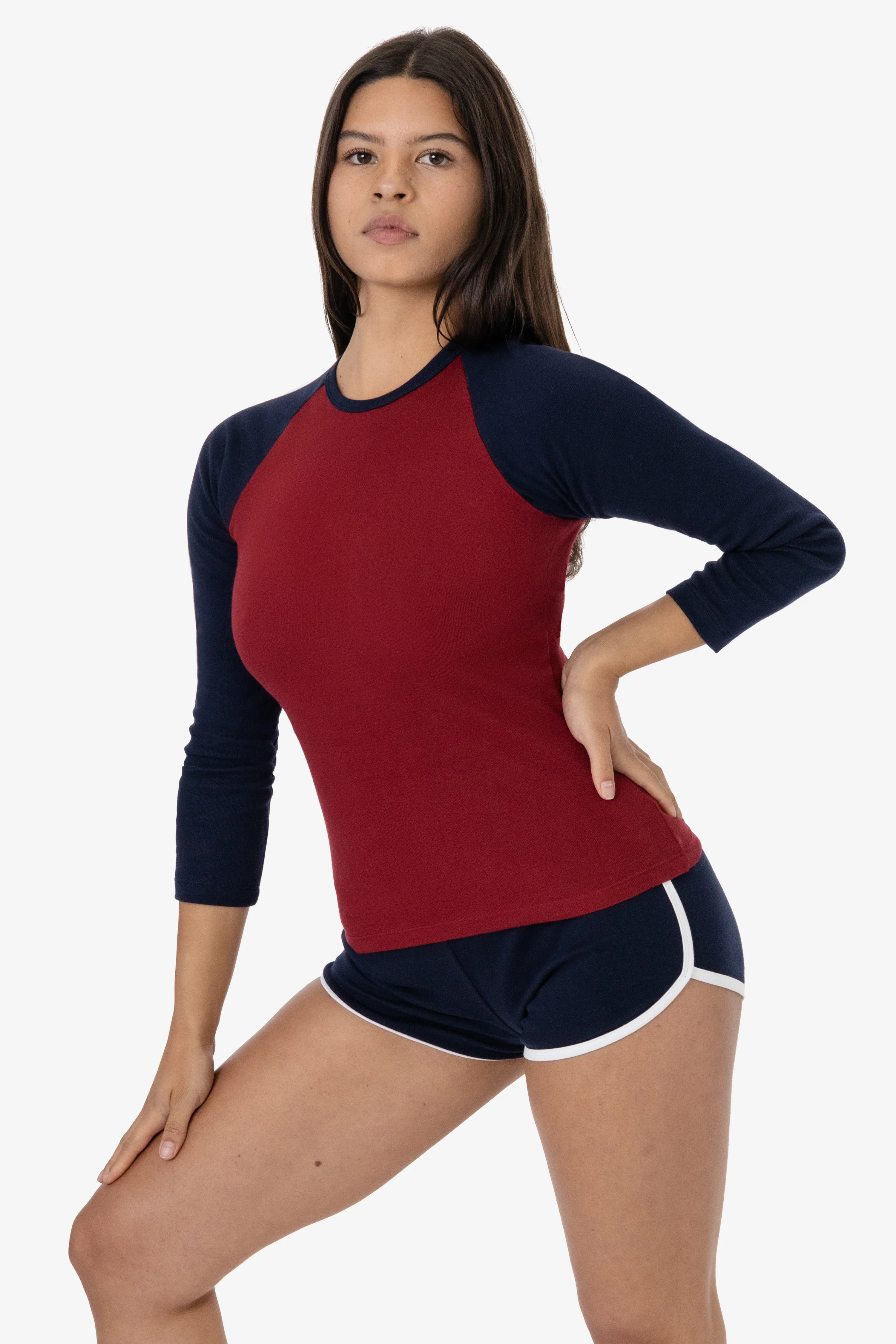 43053 - Baby Rib Long Sleeve Raglan - Image 5