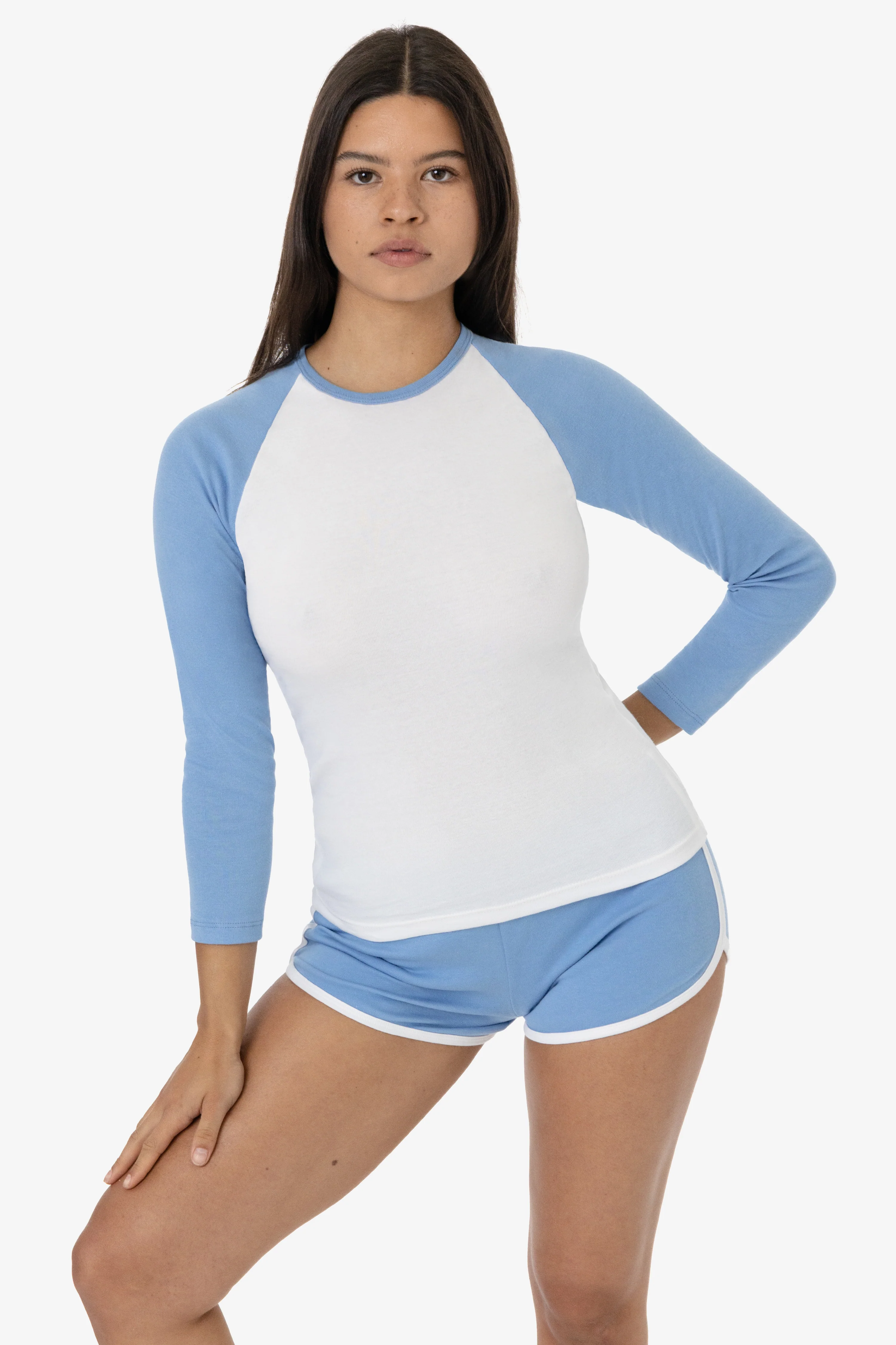 43053 - Baby Rib Long Sleeve Raglan - Image 7