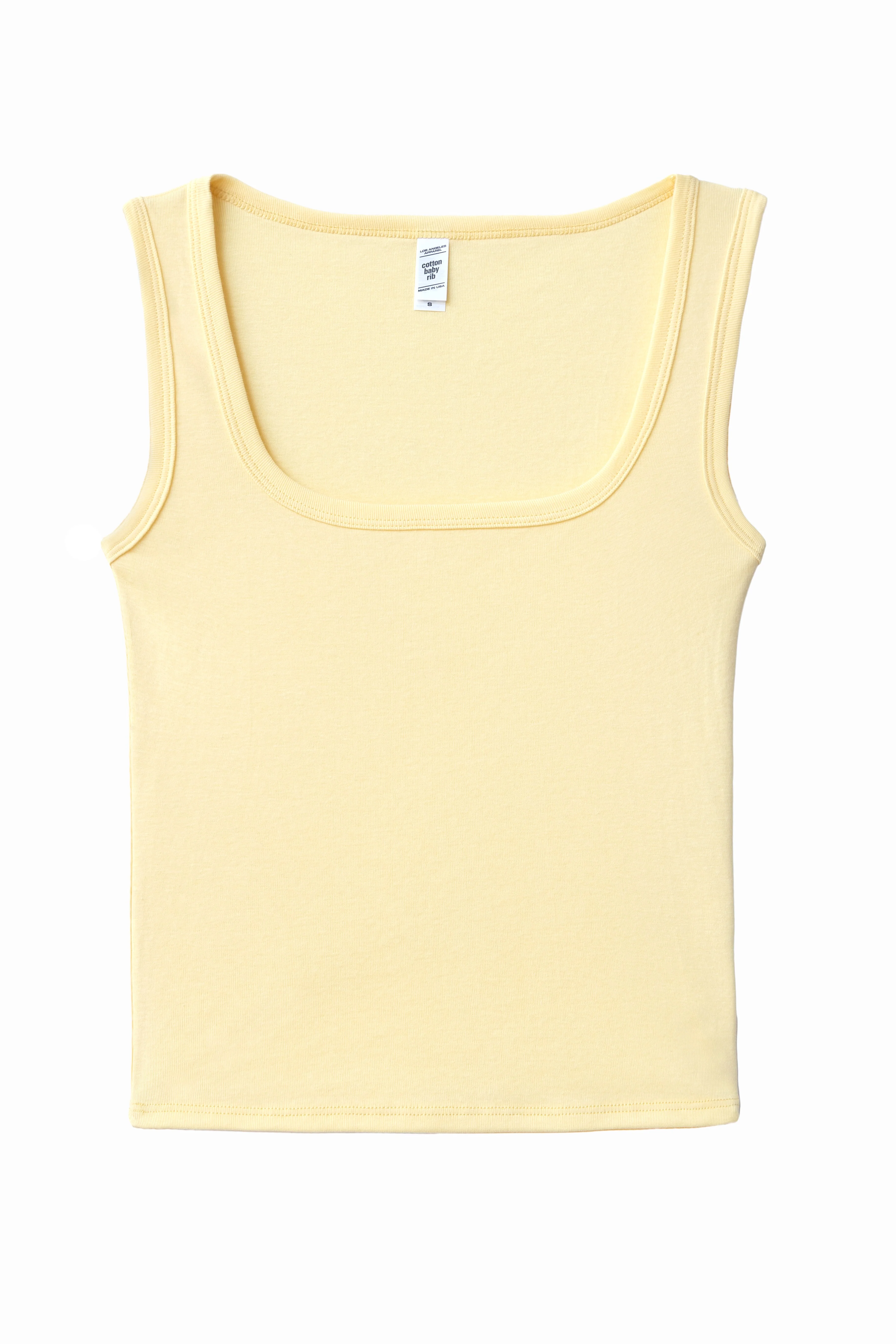 43055 - Baby Rib Square Neck Tank Top - Image 14