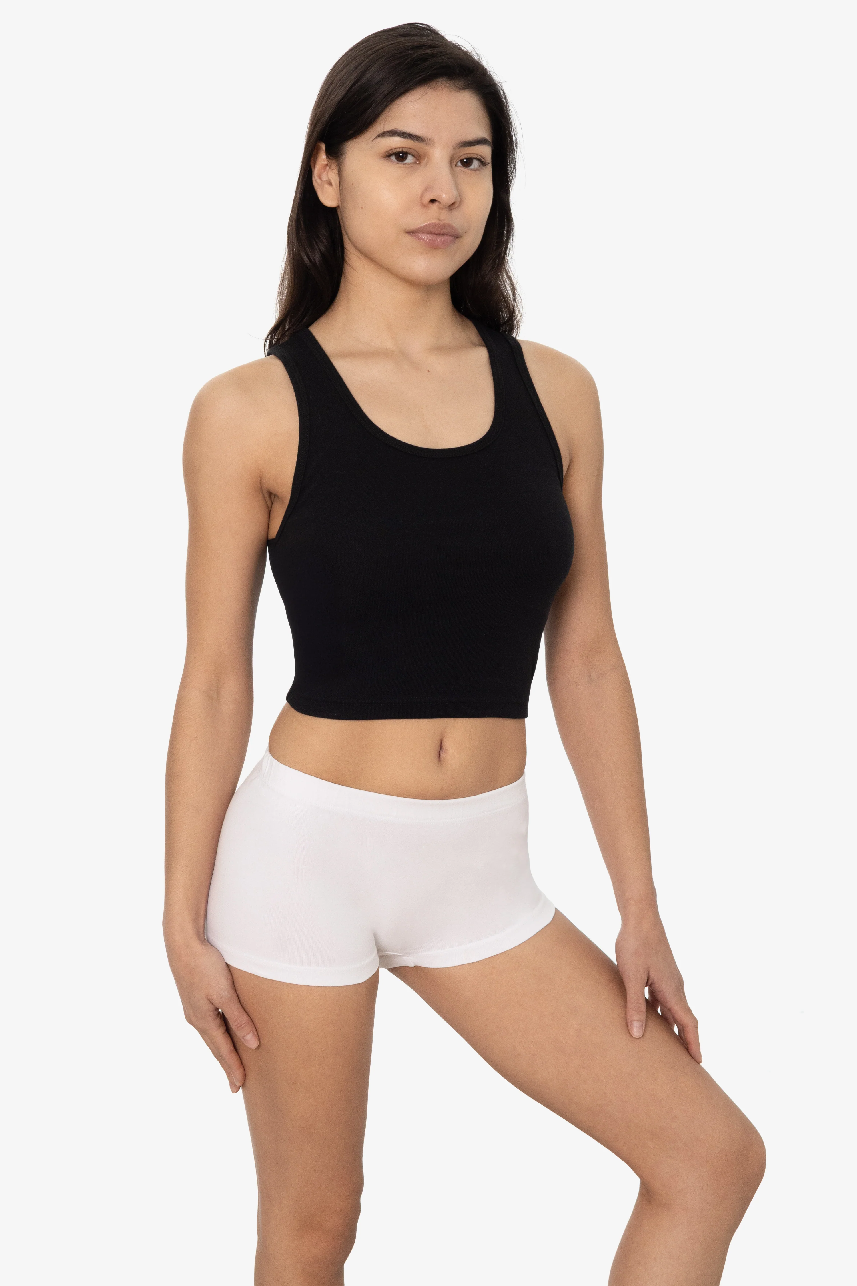 4308 - Baby Rib Crop Tank - Image 3