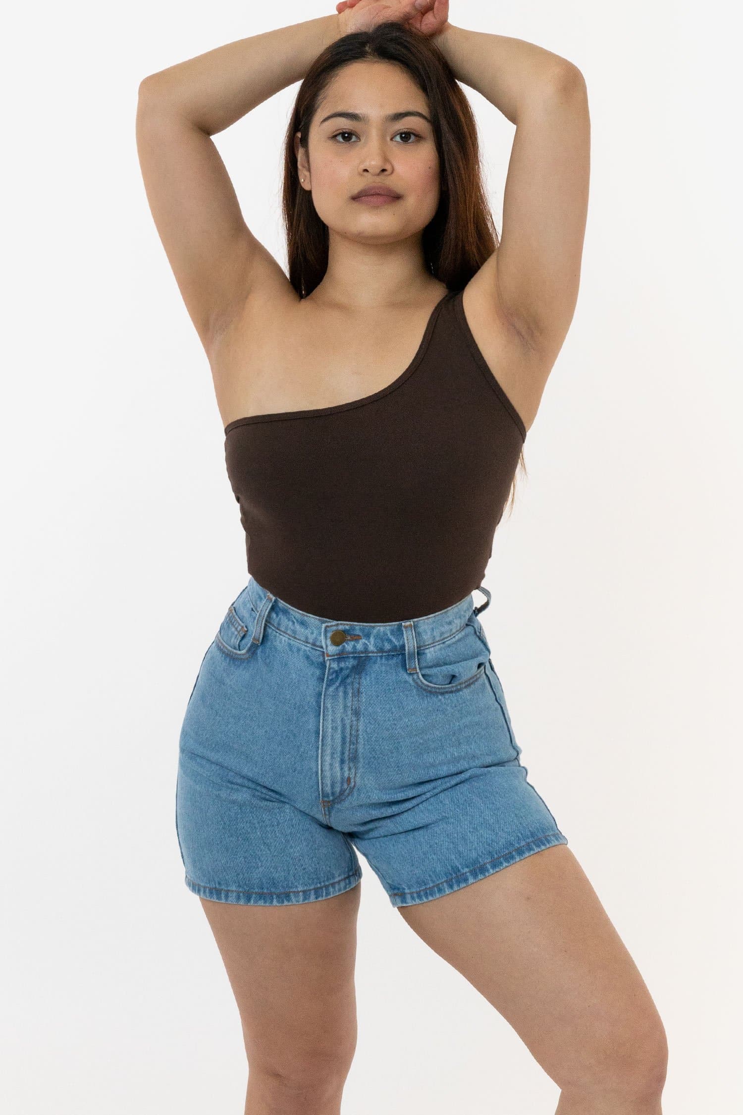 43089 - Baby Rib One Shoulder Top - Image 5