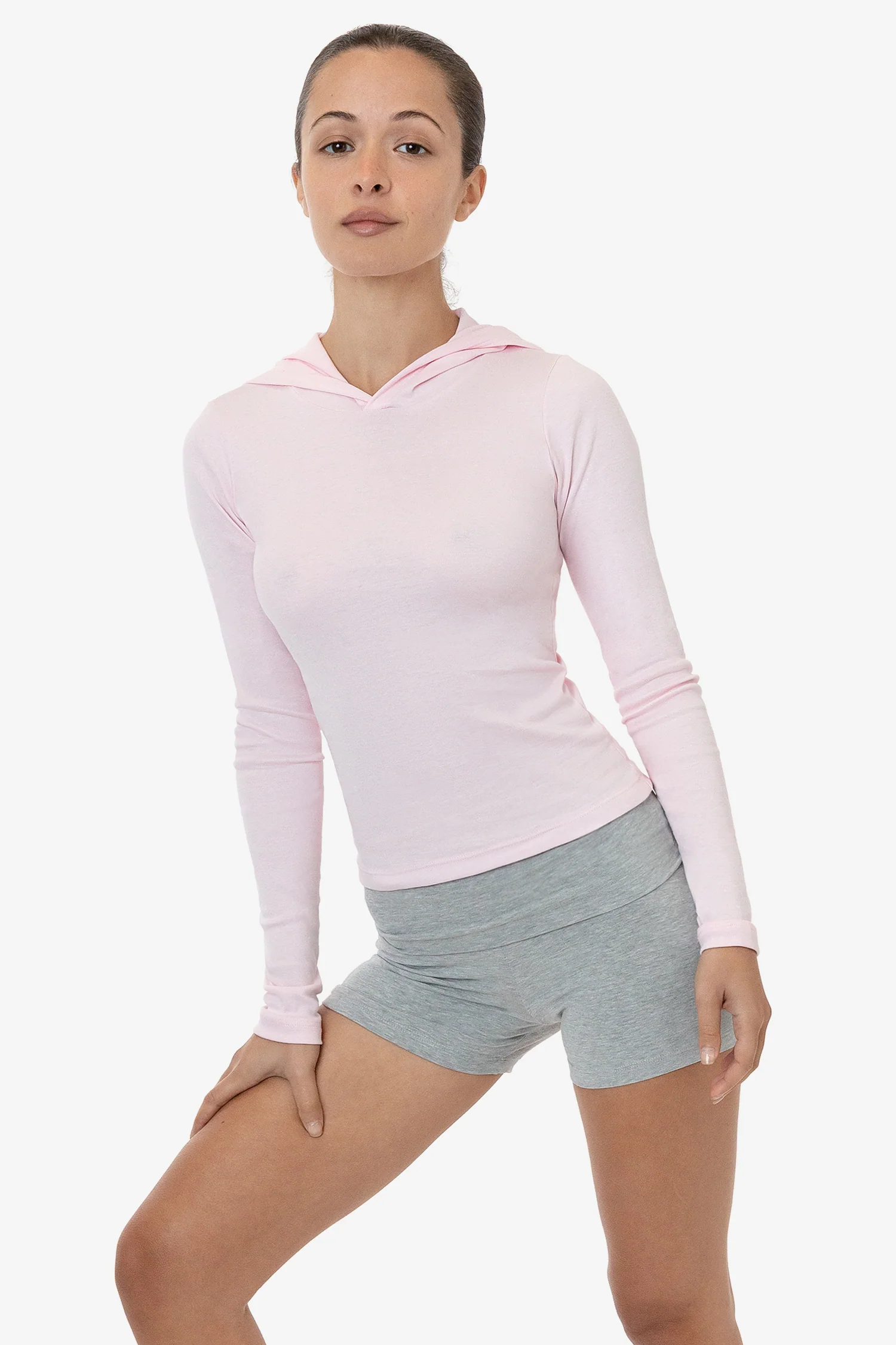 43098 - Baby Rib Long Sleeve Hoodie - Image 3