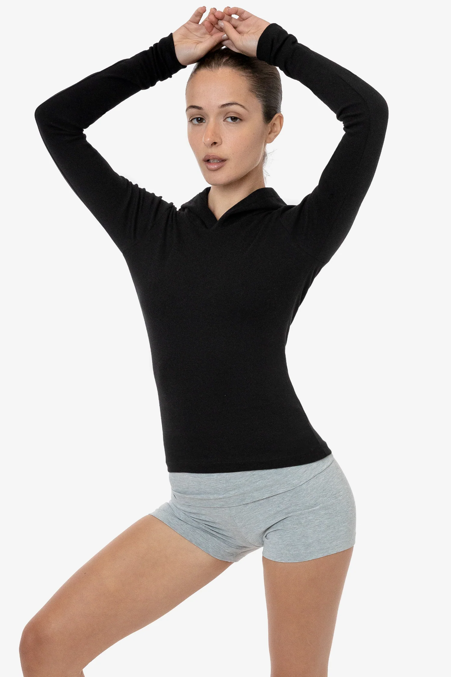 43098 - Baby Rib Long Sleeve Hoodie - Image 5