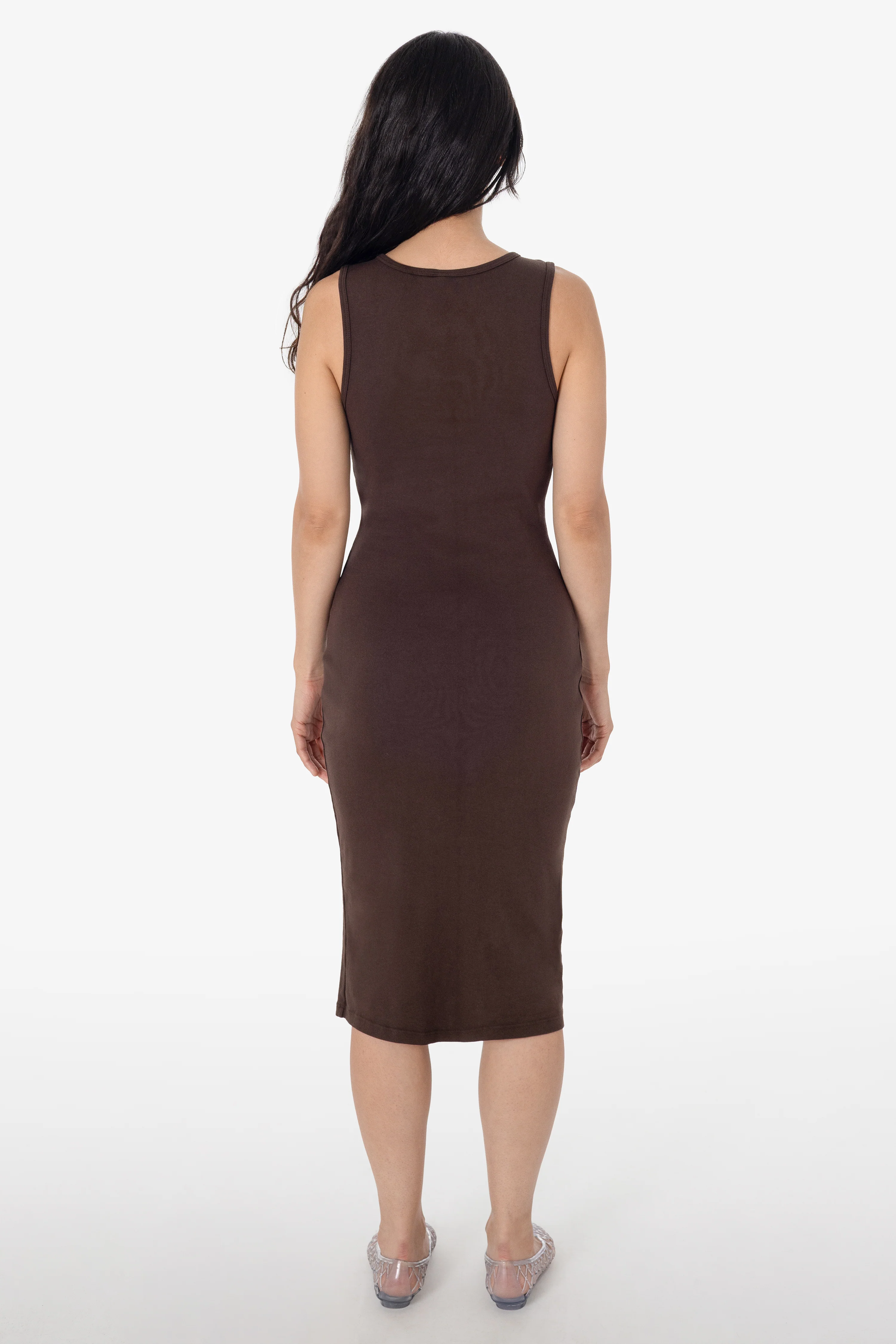 43240GD - Manantial Baby Rib Midi Dress - Image 12
