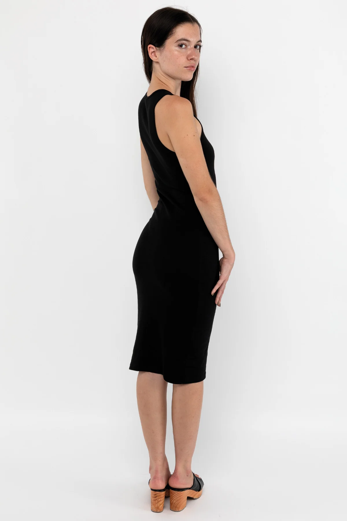 43240GD - Manantial Baby Rib Midi Dress - Image 18