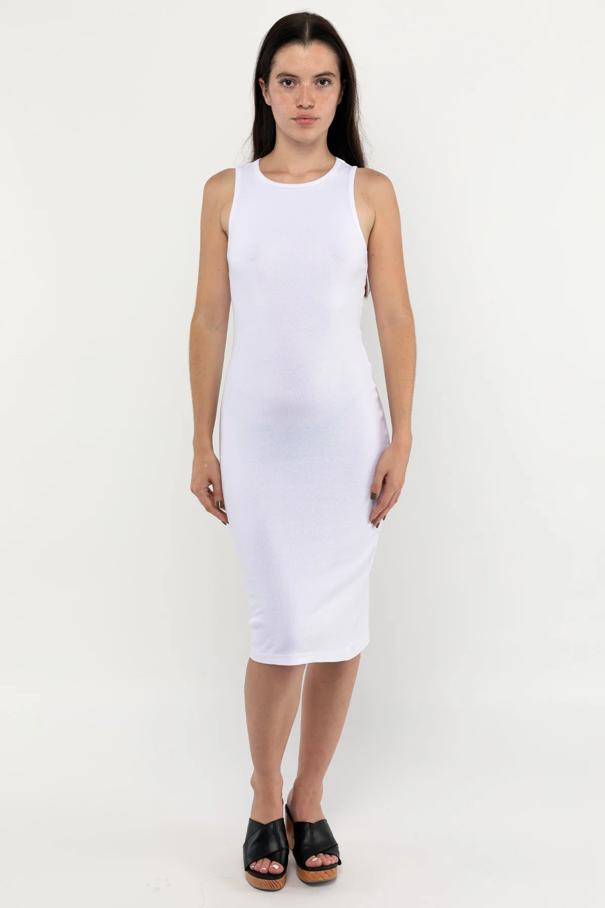 43240GD - Manantial Baby Rib Midi Dress - Image 23
