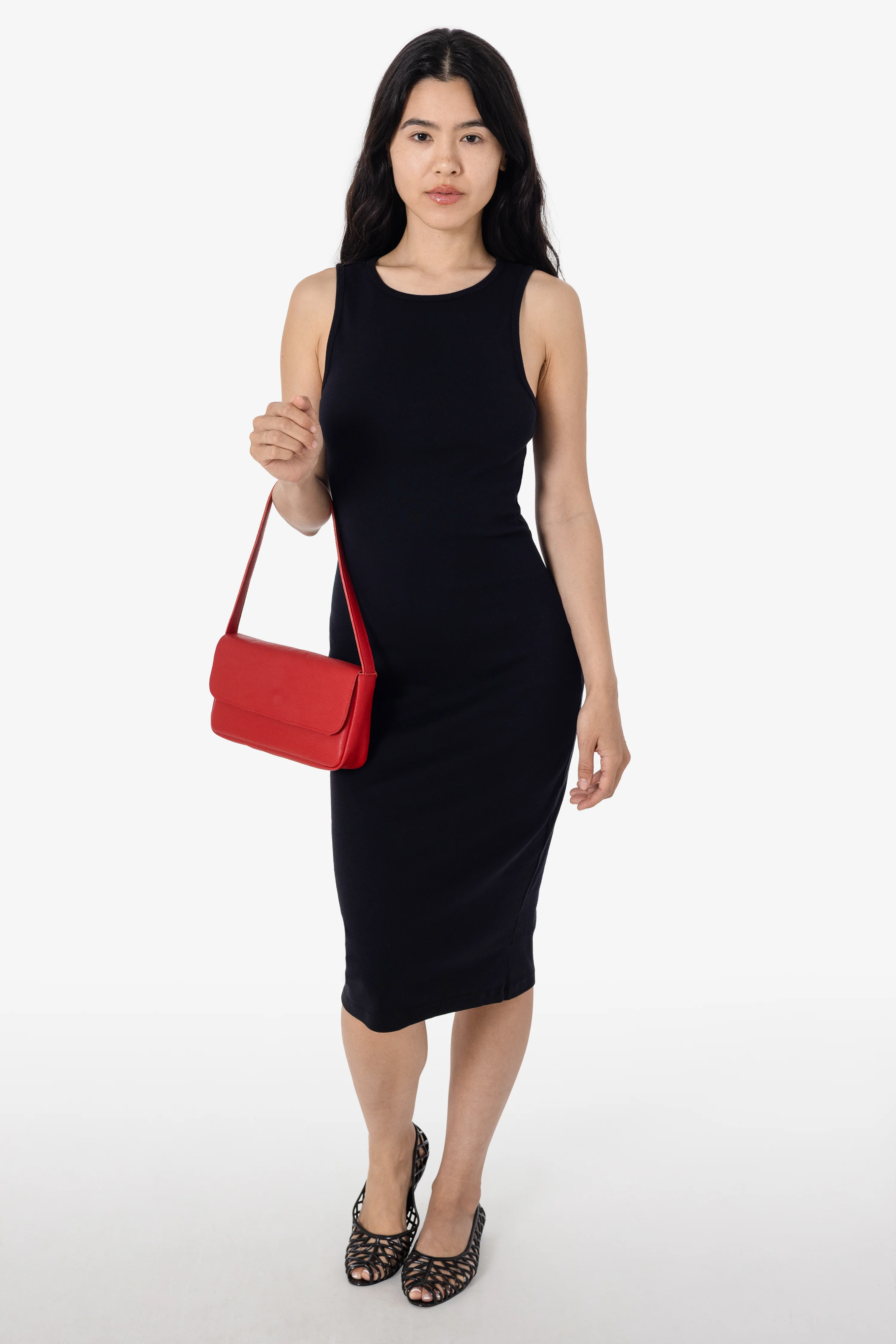43240GD - Manantial Baby Rib Midi Dress - Image 31