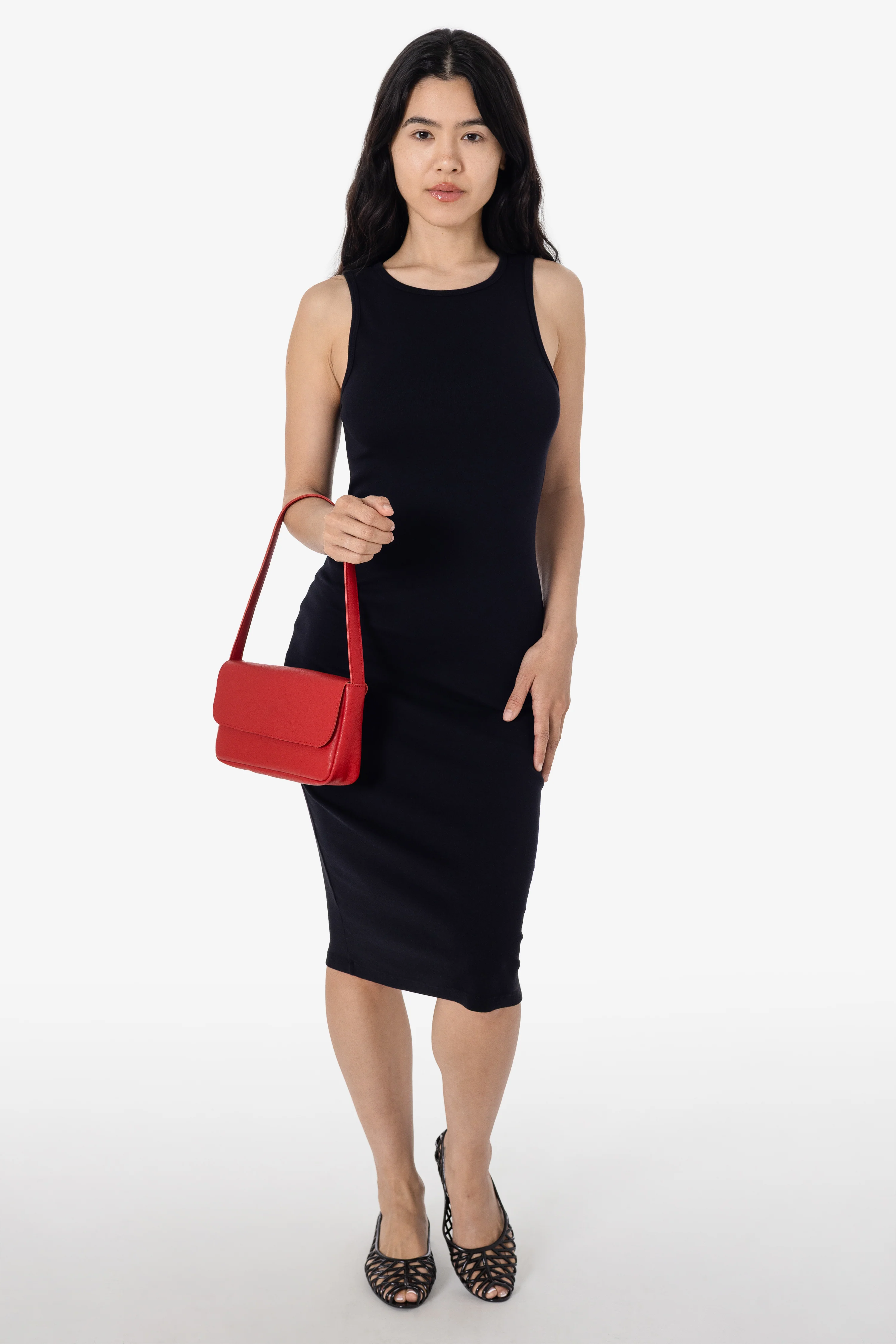 43240GD - Manantial Baby Rib Midi Dress - Image 32