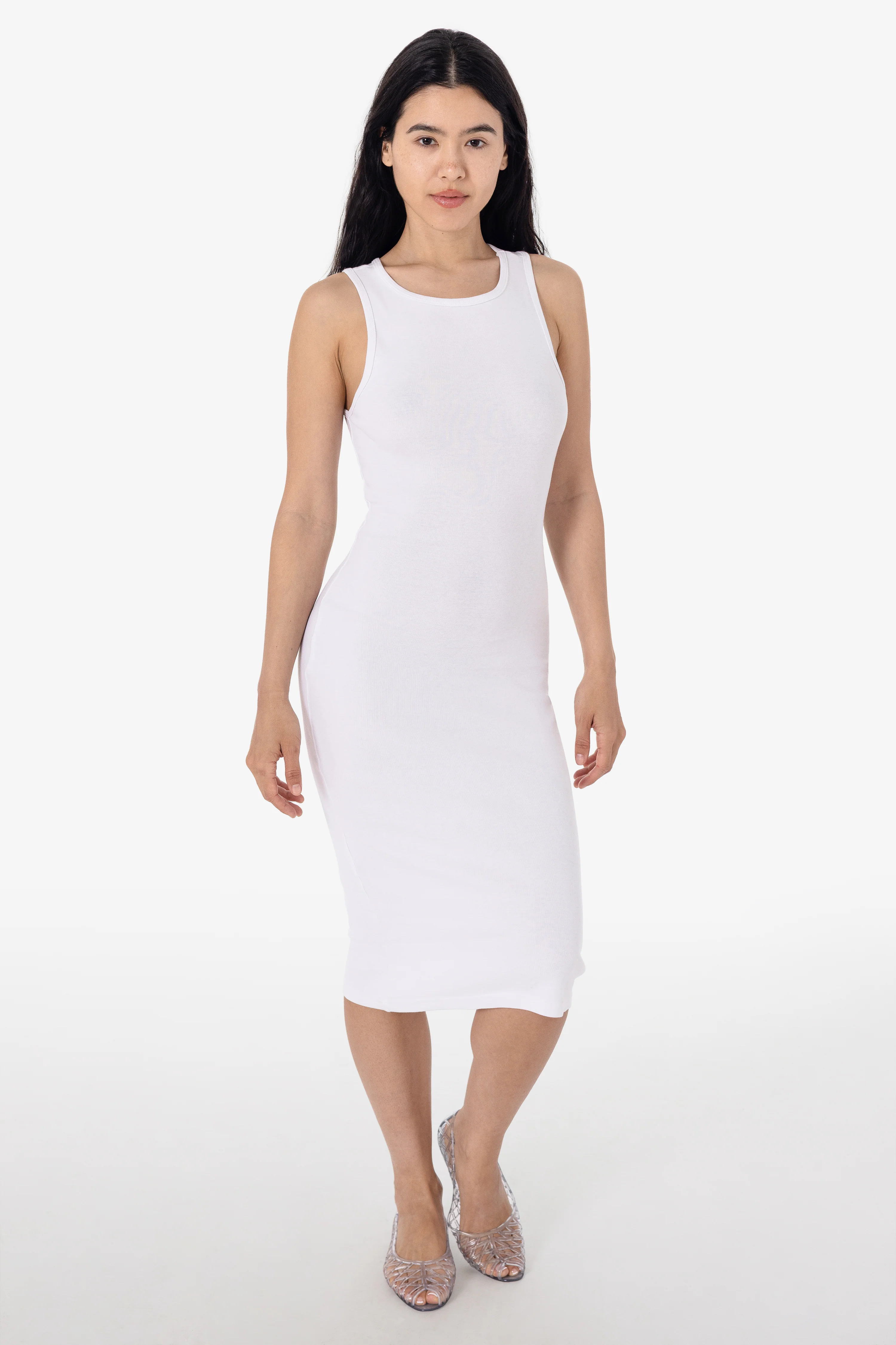 43240GD - Manantial Baby Rib Midi Dress - Image 41