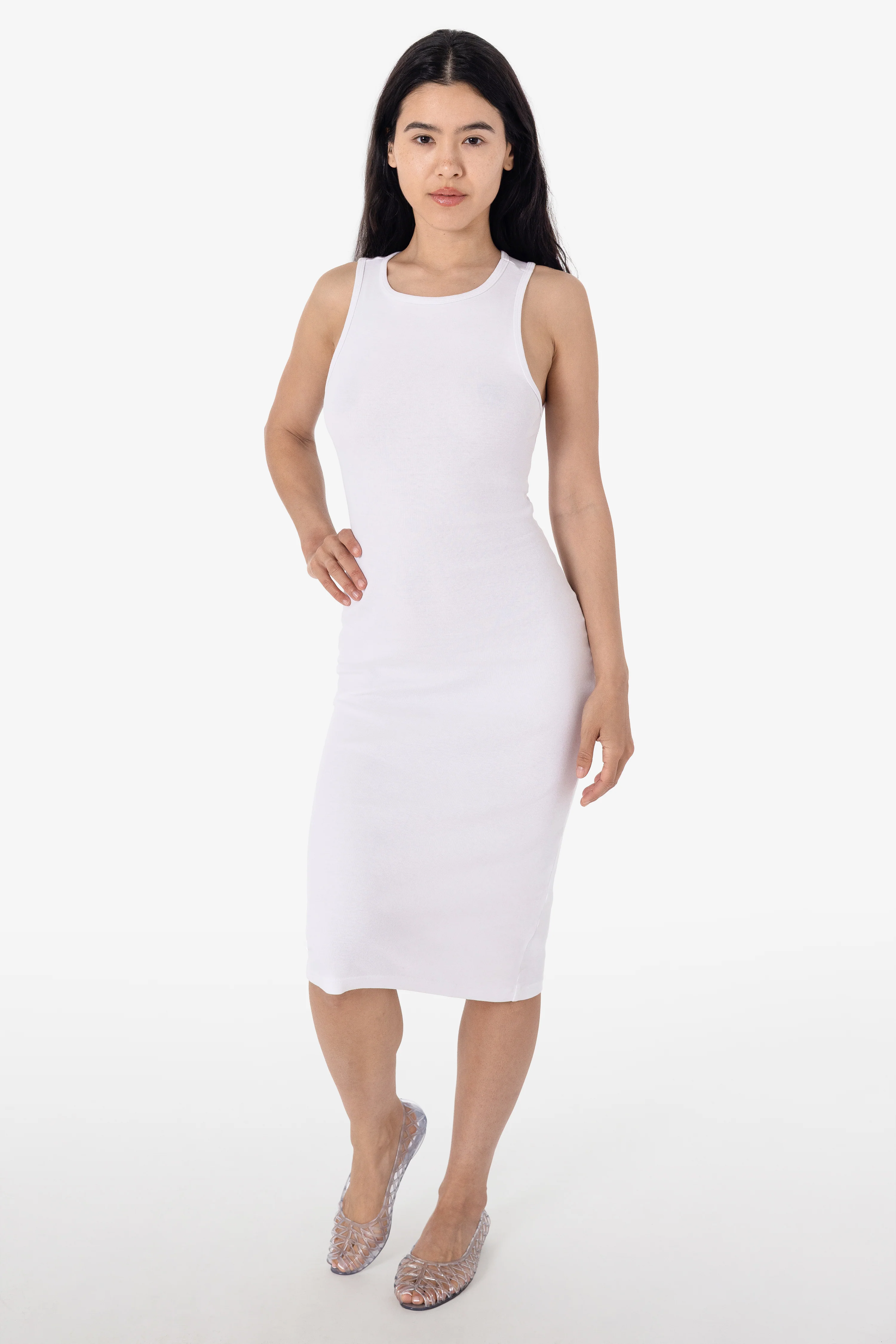 43240GD - Manantial Baby Rib Midi Dress - Image 42
