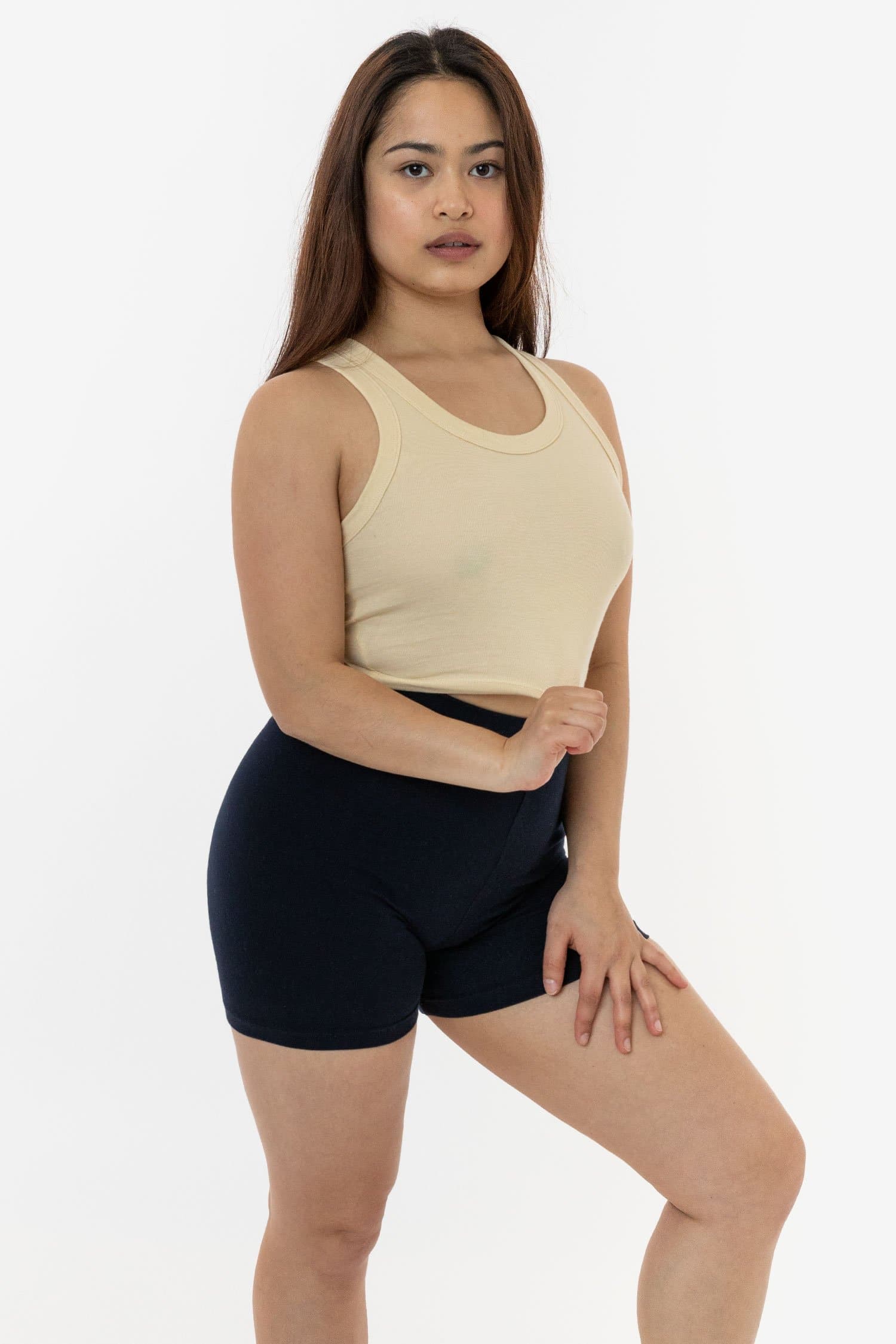 4328 - Sporty Baby Rib Crop Tank - Image 13