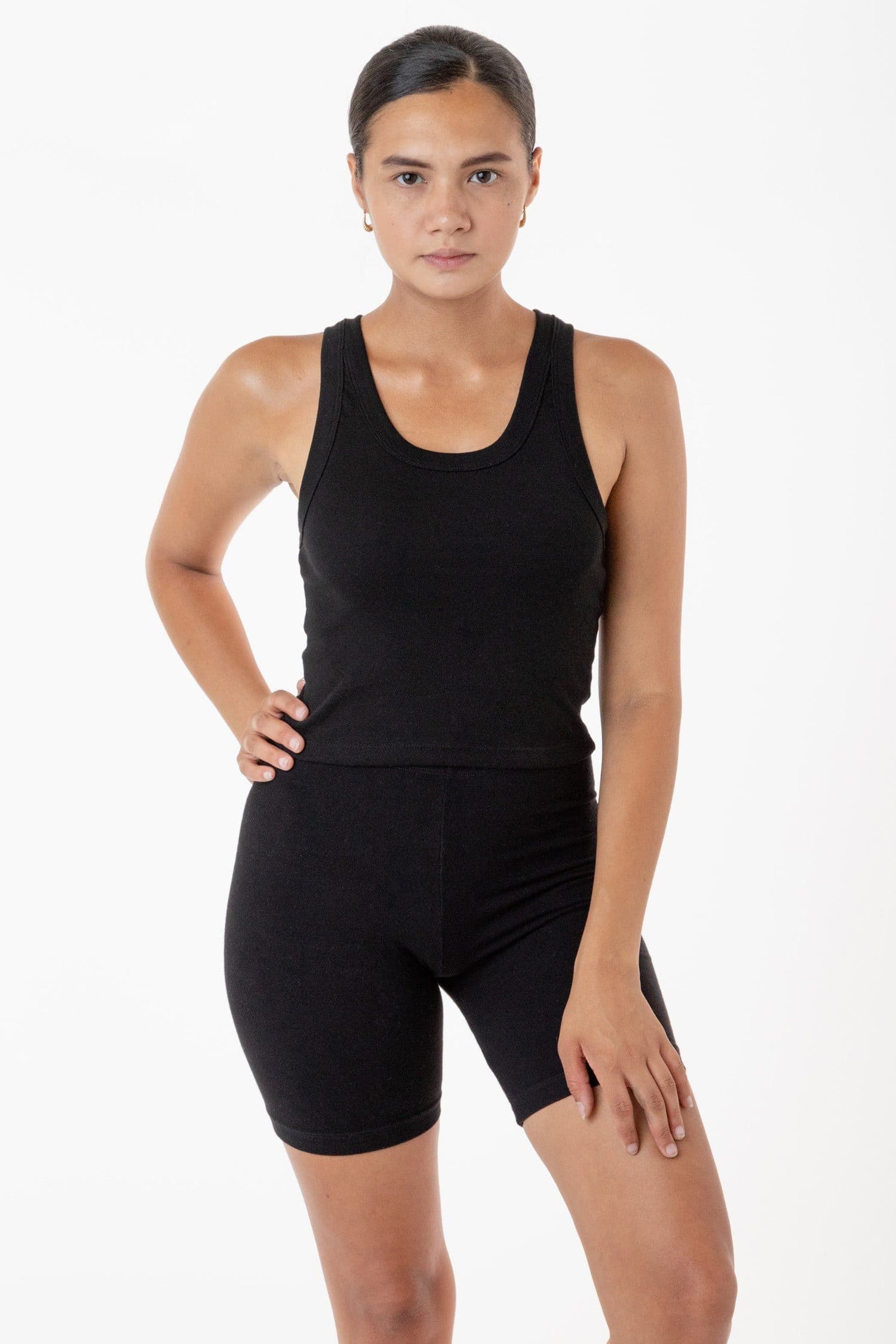 4328 - Sporty Baby Rib Crop Tank - Image 23