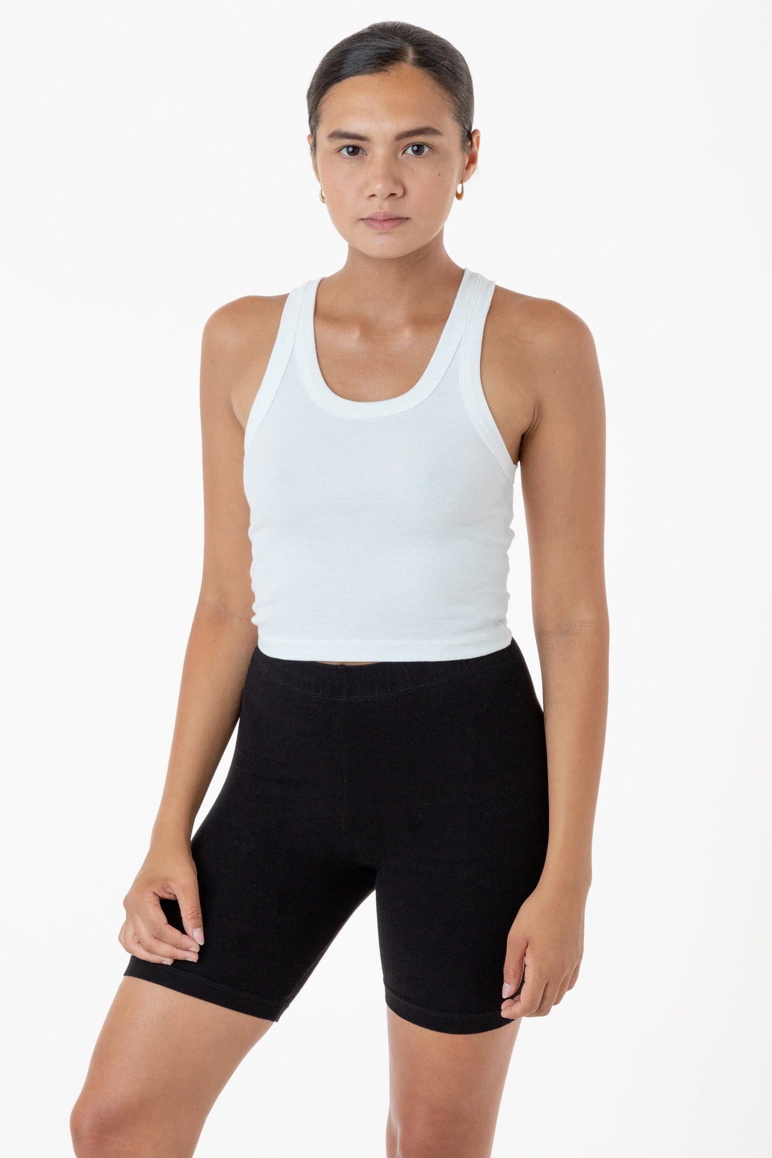 4328 - Sporty Baby Rib Crop Tank - Image 24