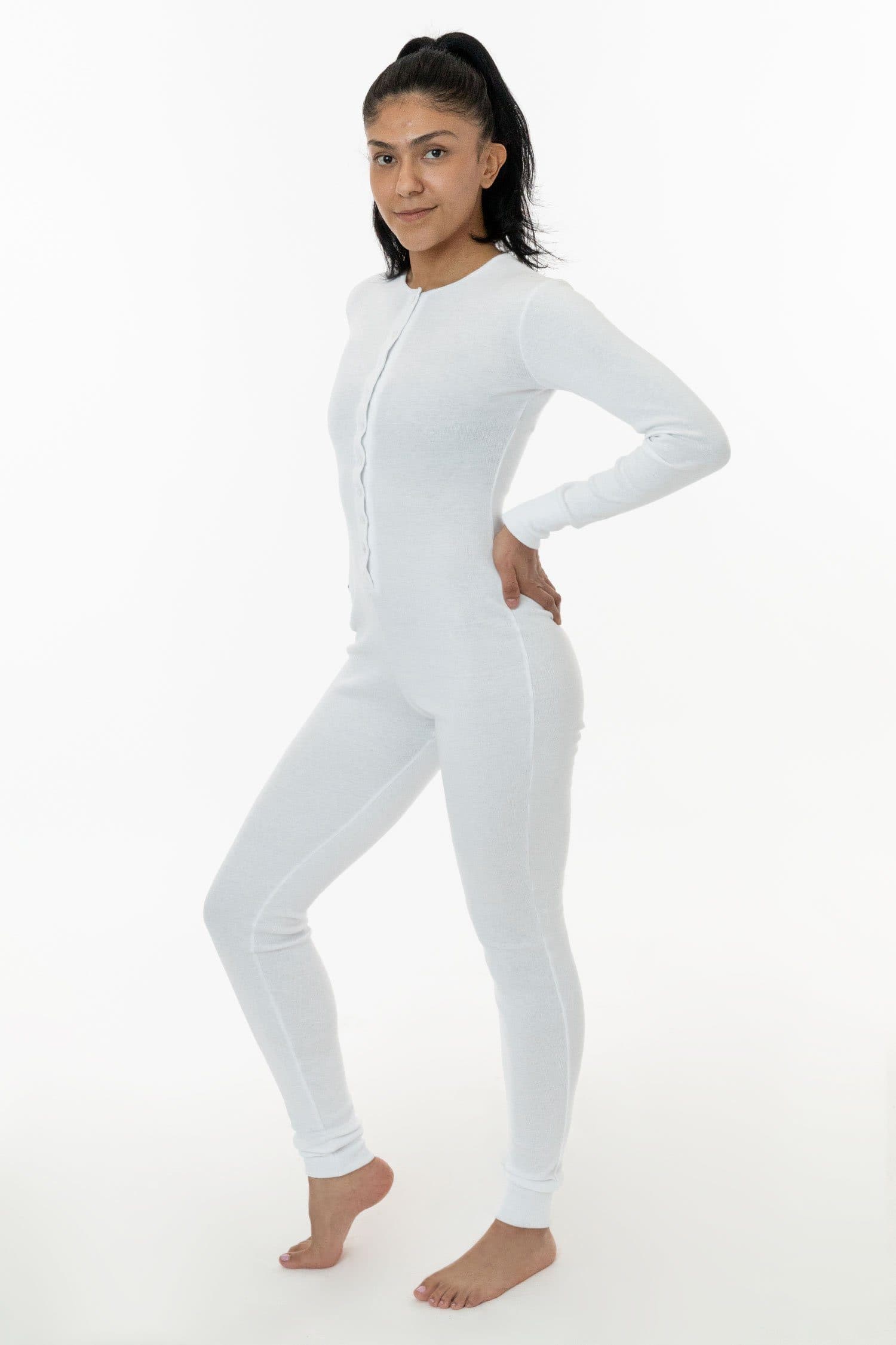 4390 - Poly Cotton Rib Henley One Piece - Image 22