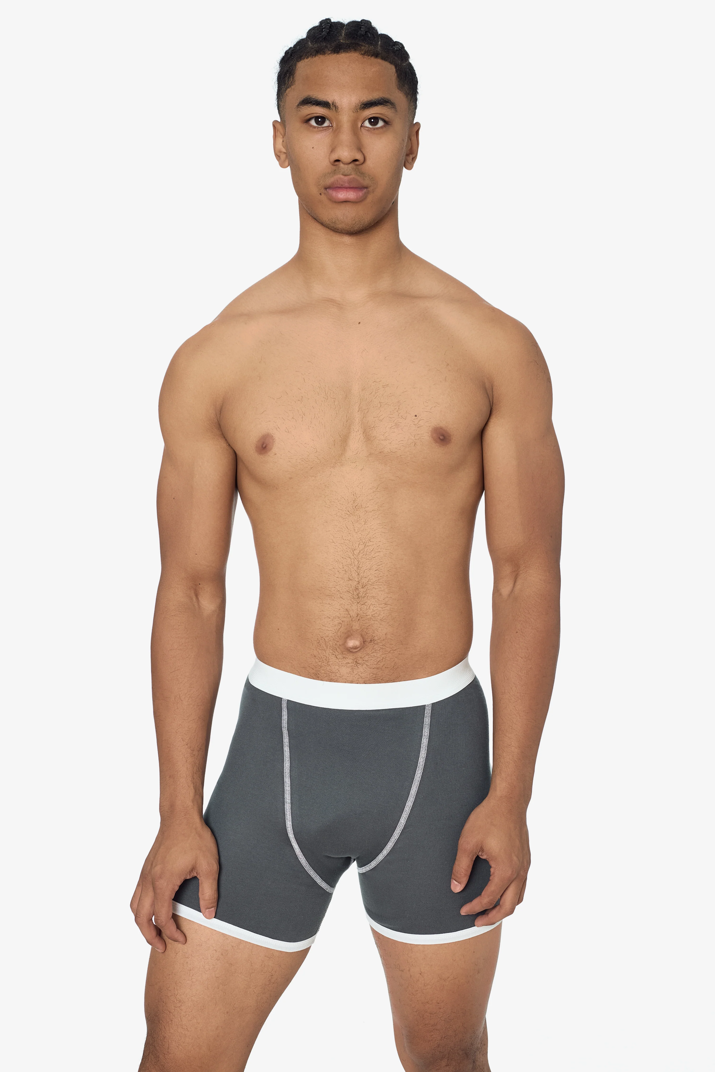 44043 - Men's Baby Rib Boxer Brief - Image 21