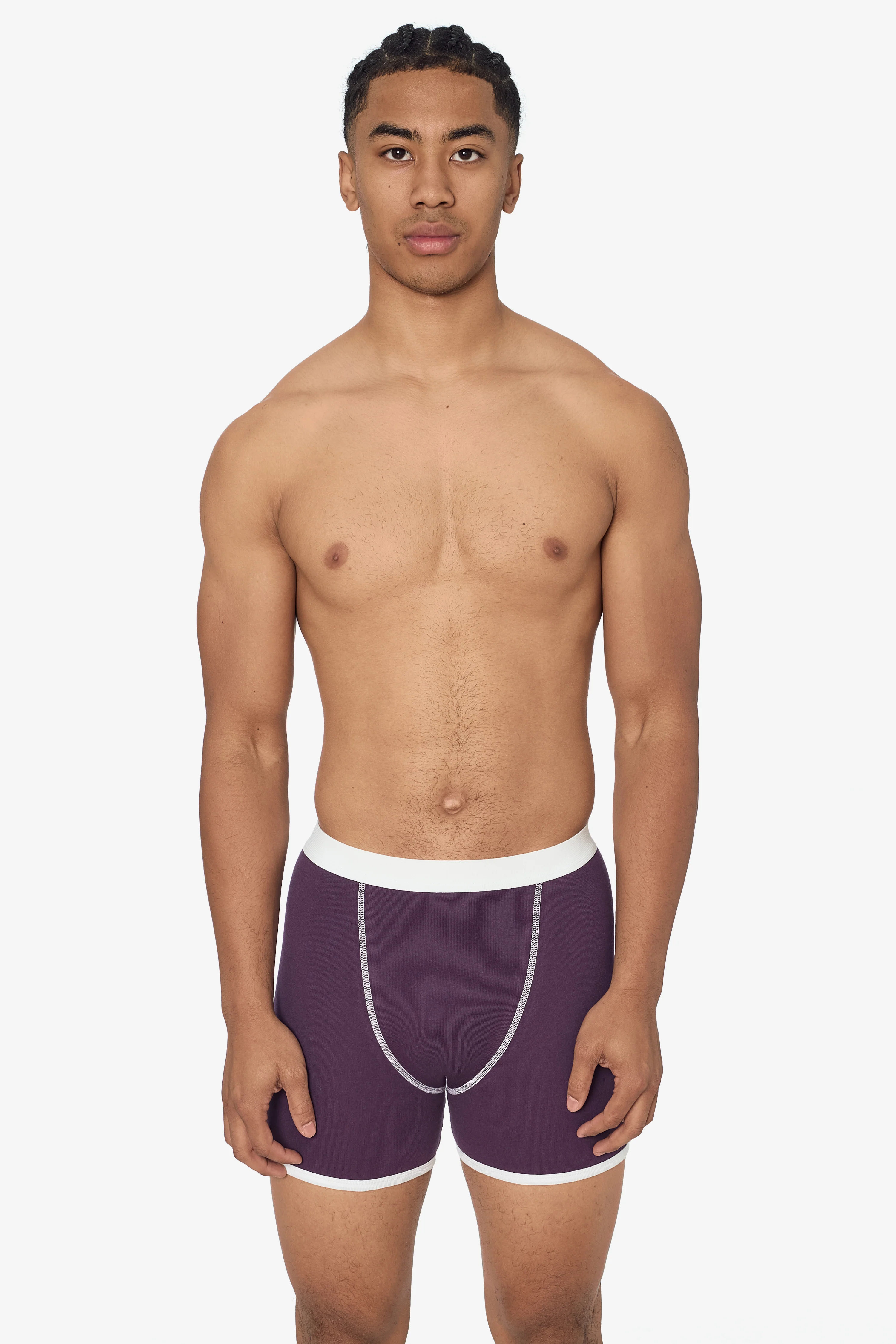 44043 - Men's Baby Rib Boxer Brief - Image 25