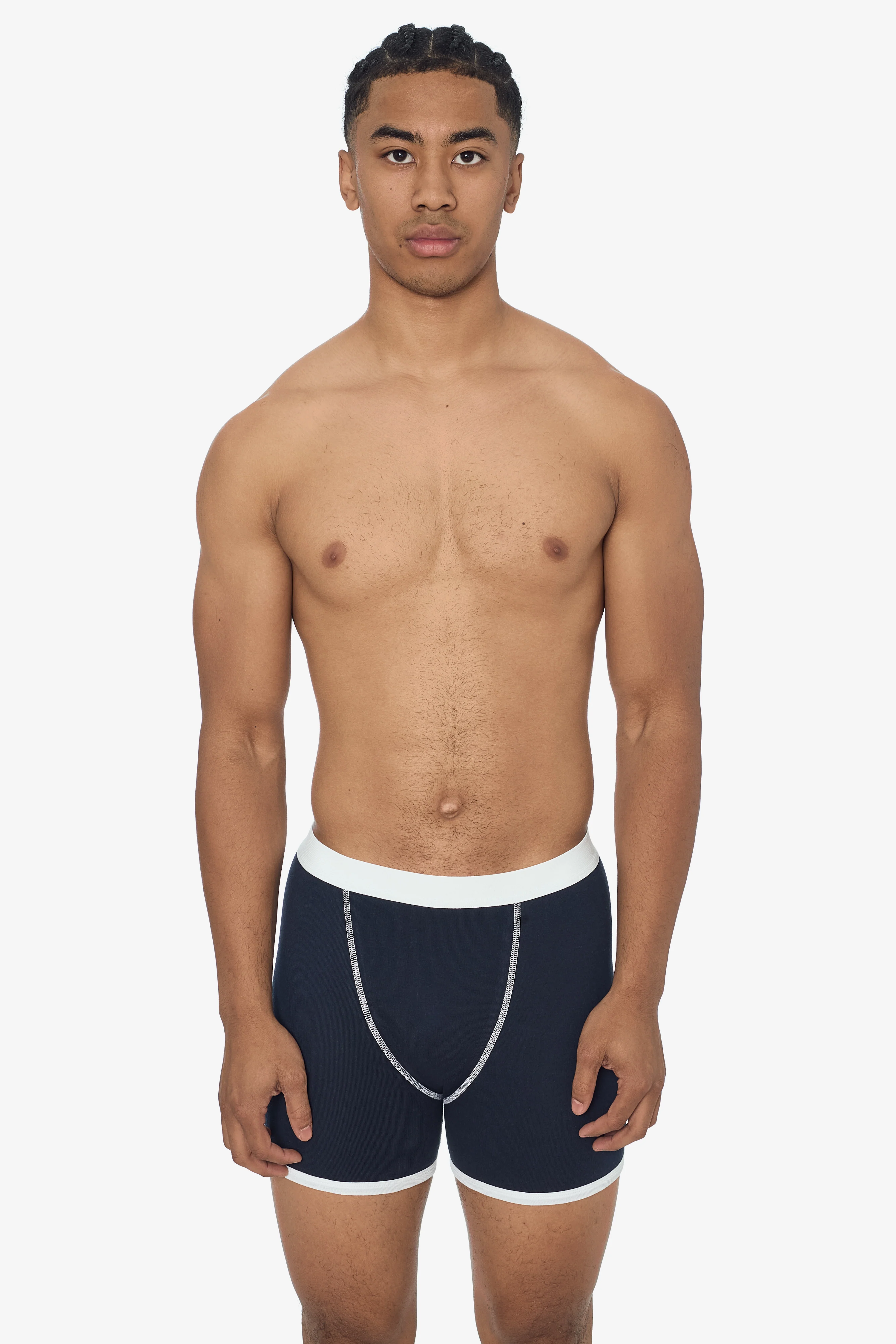 44043 - Men's Baby Rib Boxer Brief - Image 4