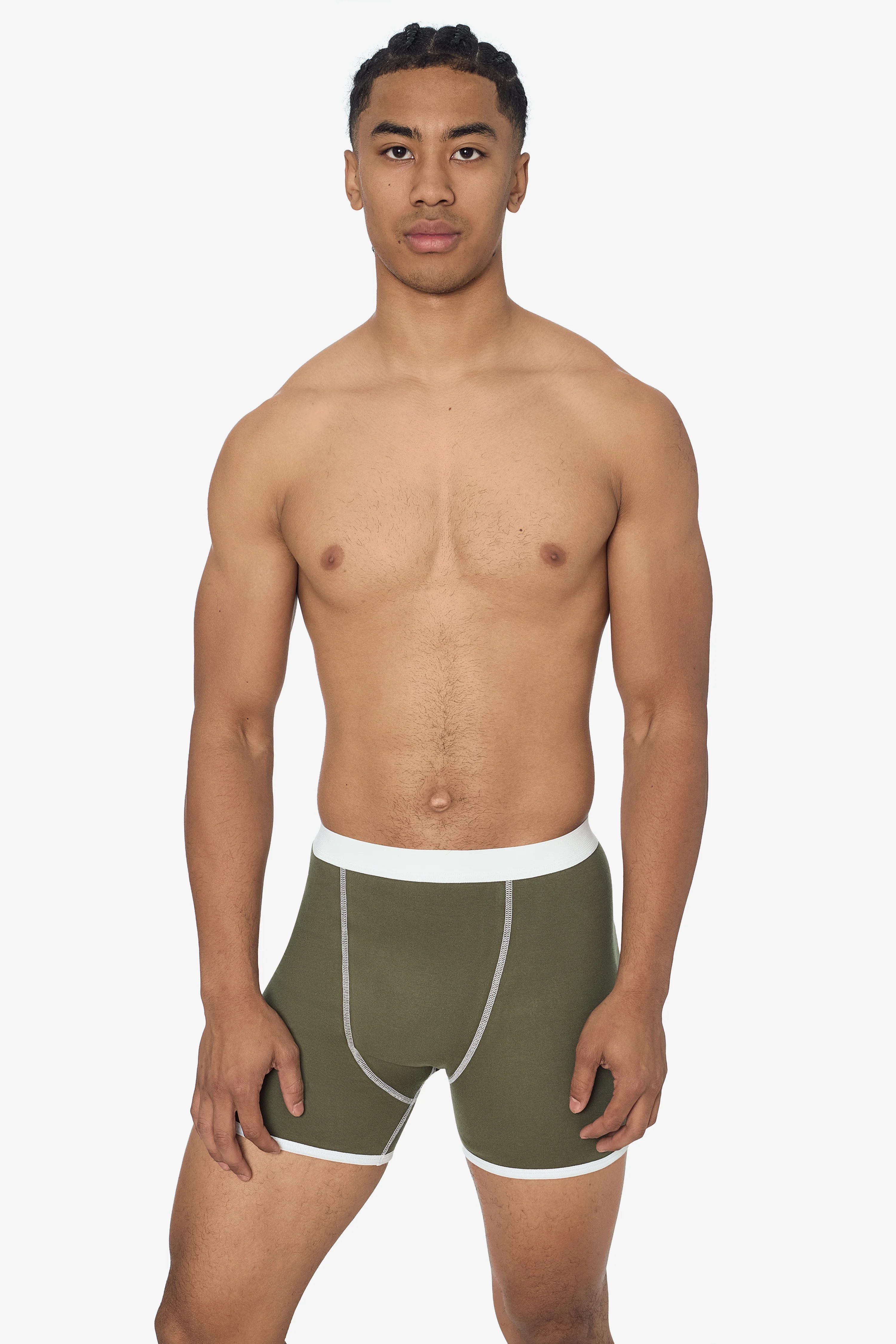44043 - Men's Baby Rib Boxer Brief - Image 45