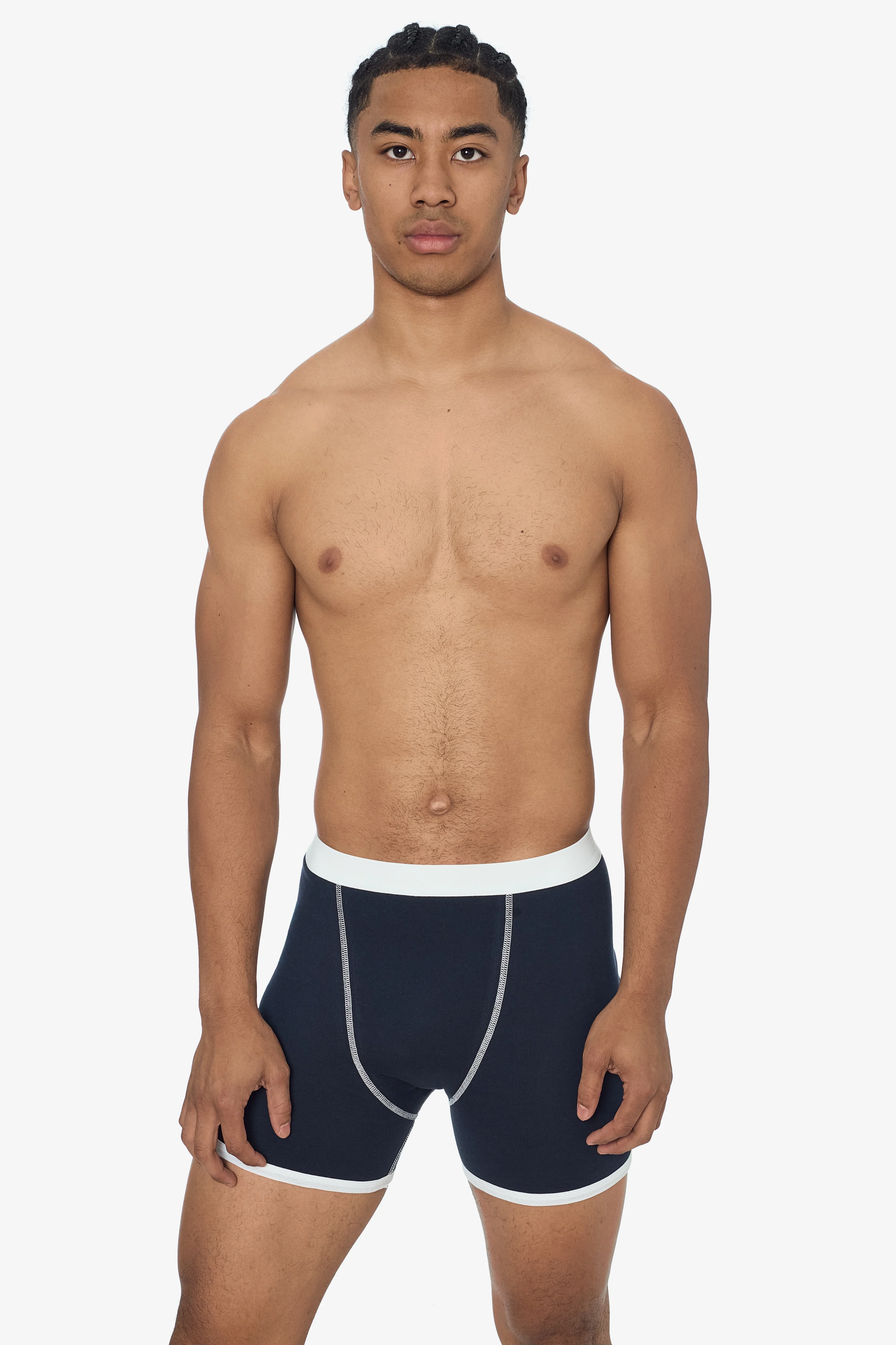 44043 - Men's Baby Rib Boxer Brief - Image 5