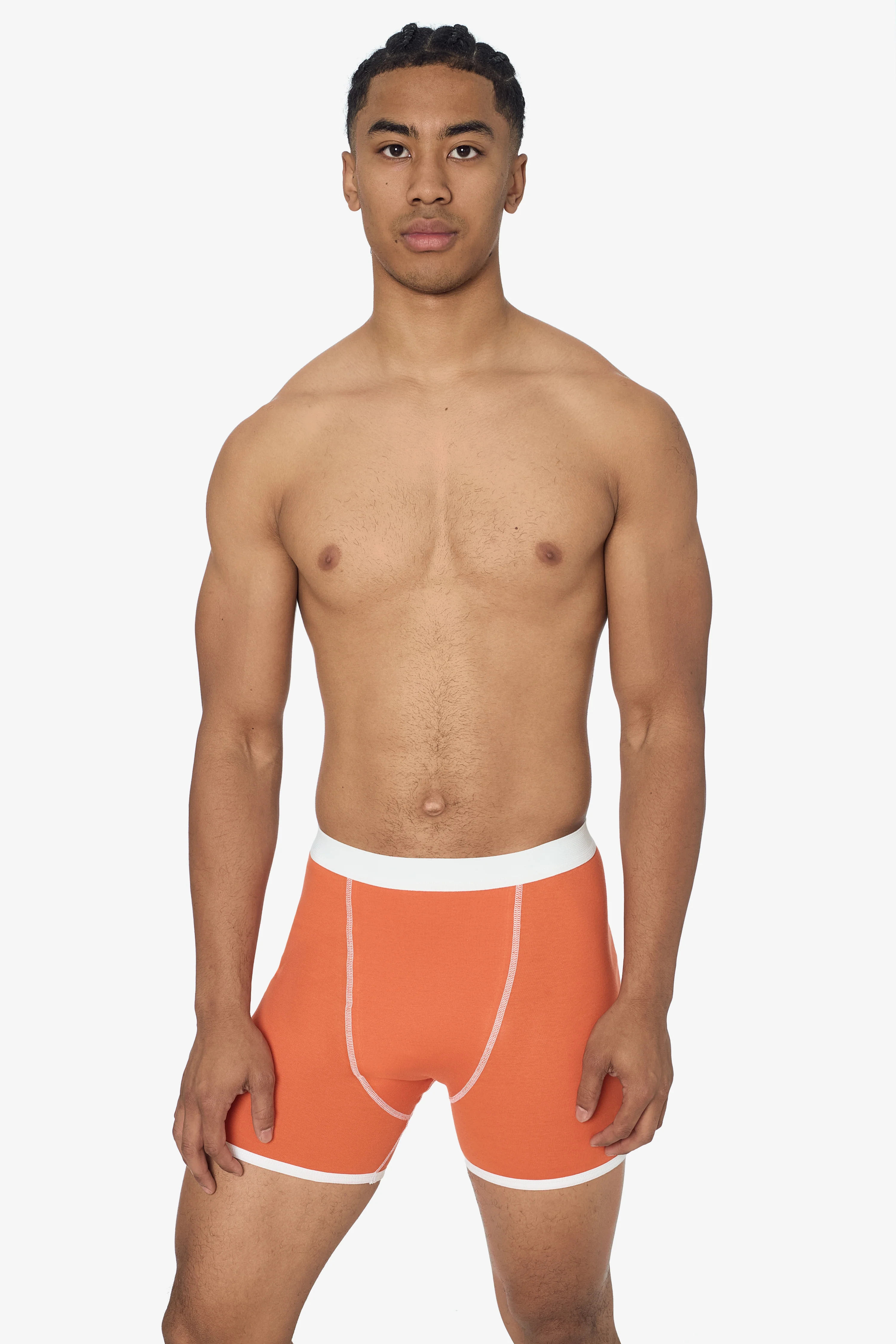 44043 - Men's Baby Rib Boxer Brief - Image 7