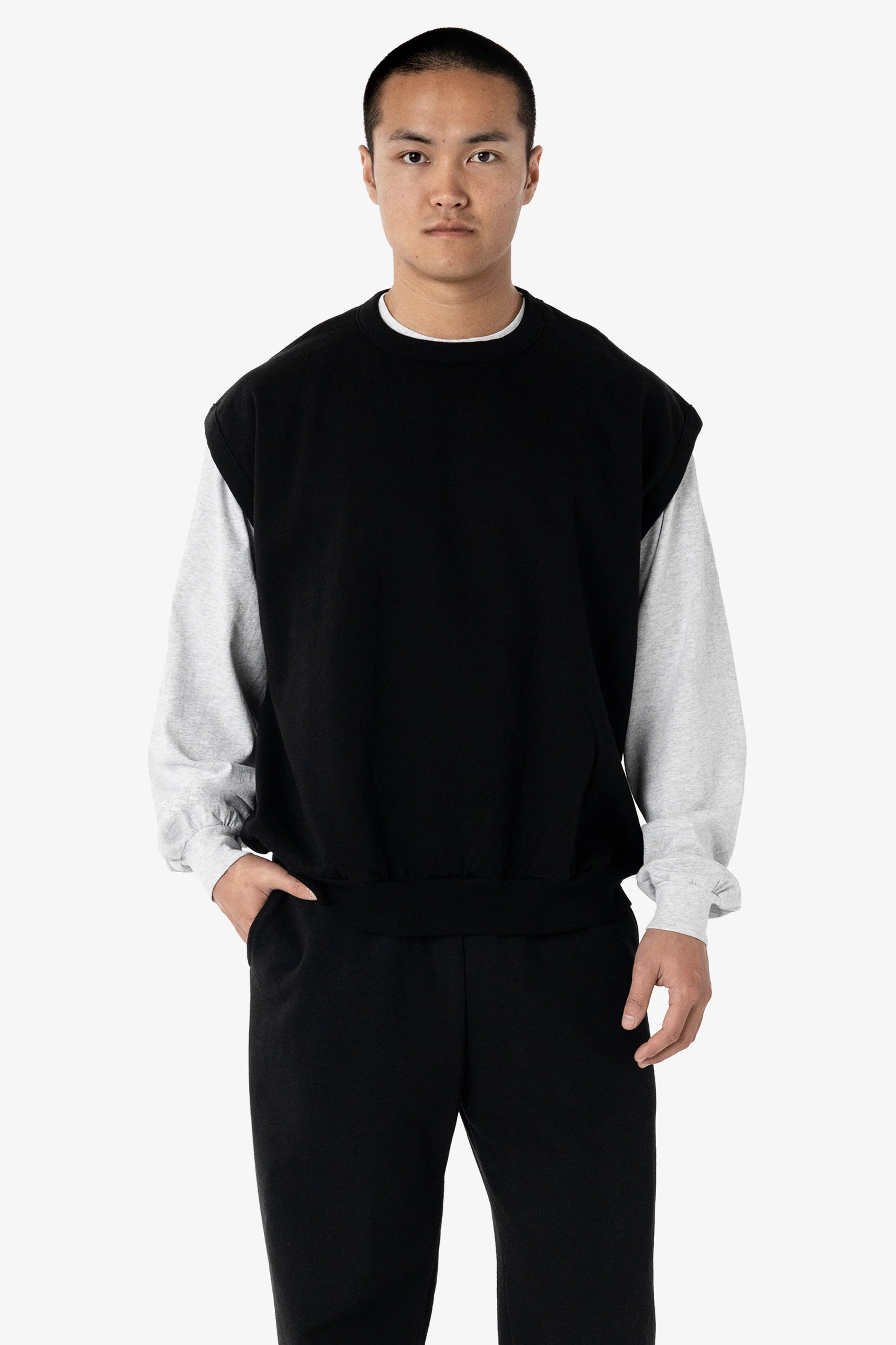 54065 - California Fleece Unisex Vest - Image 9