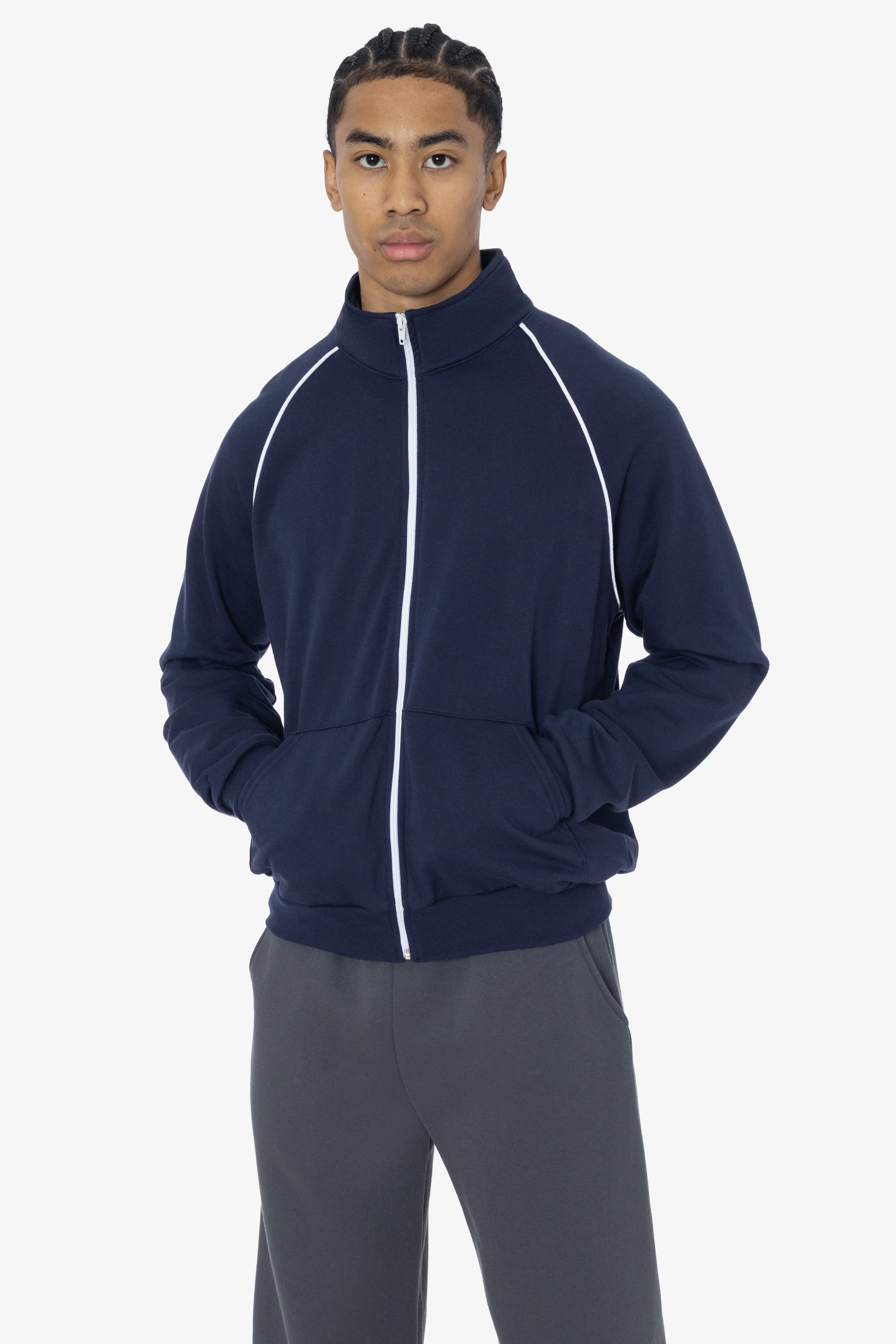 5455 - California Fleece Track Jacket - Image 25