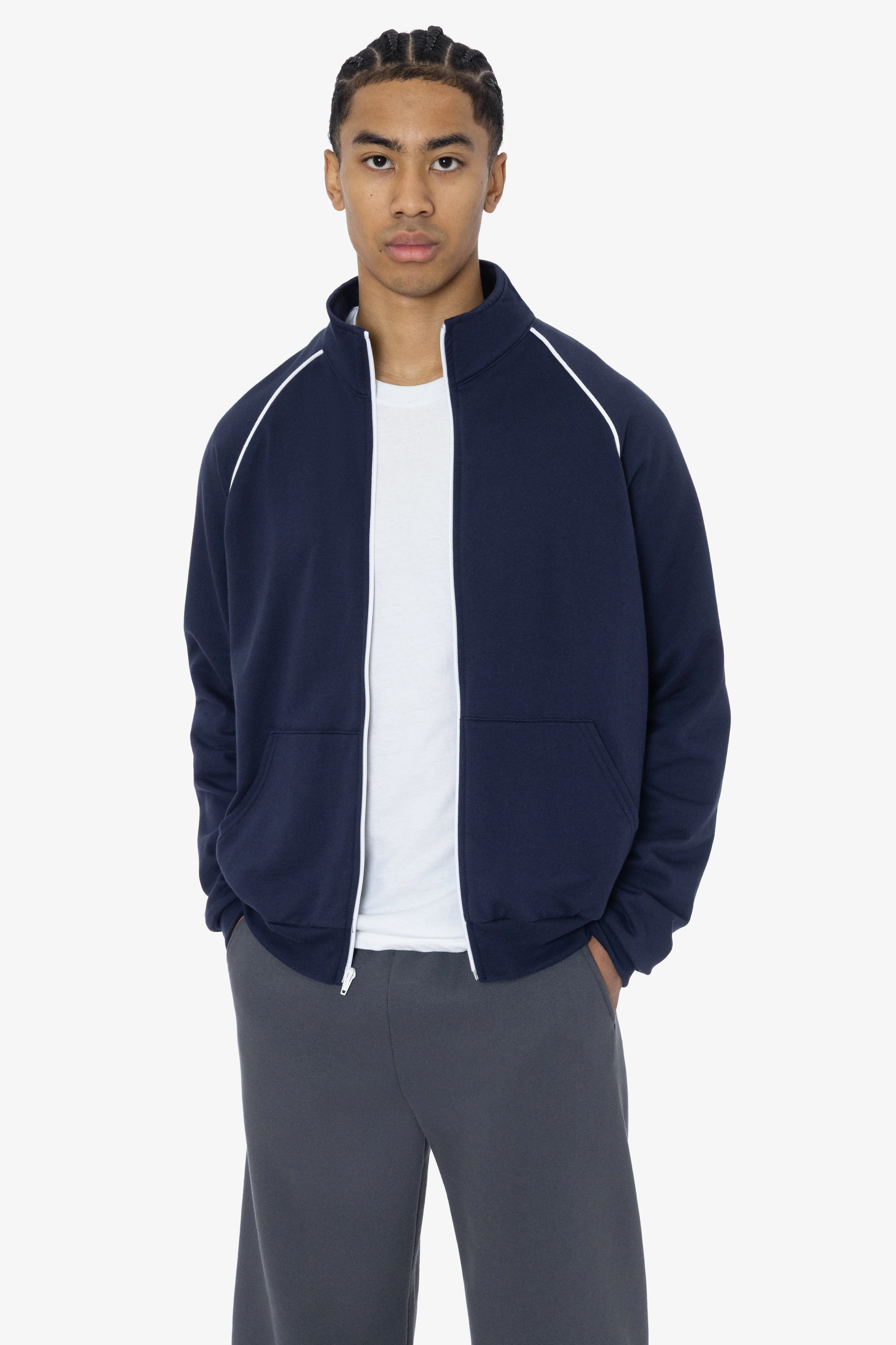 5455 - California Fleece Track Jacket - Image 26
