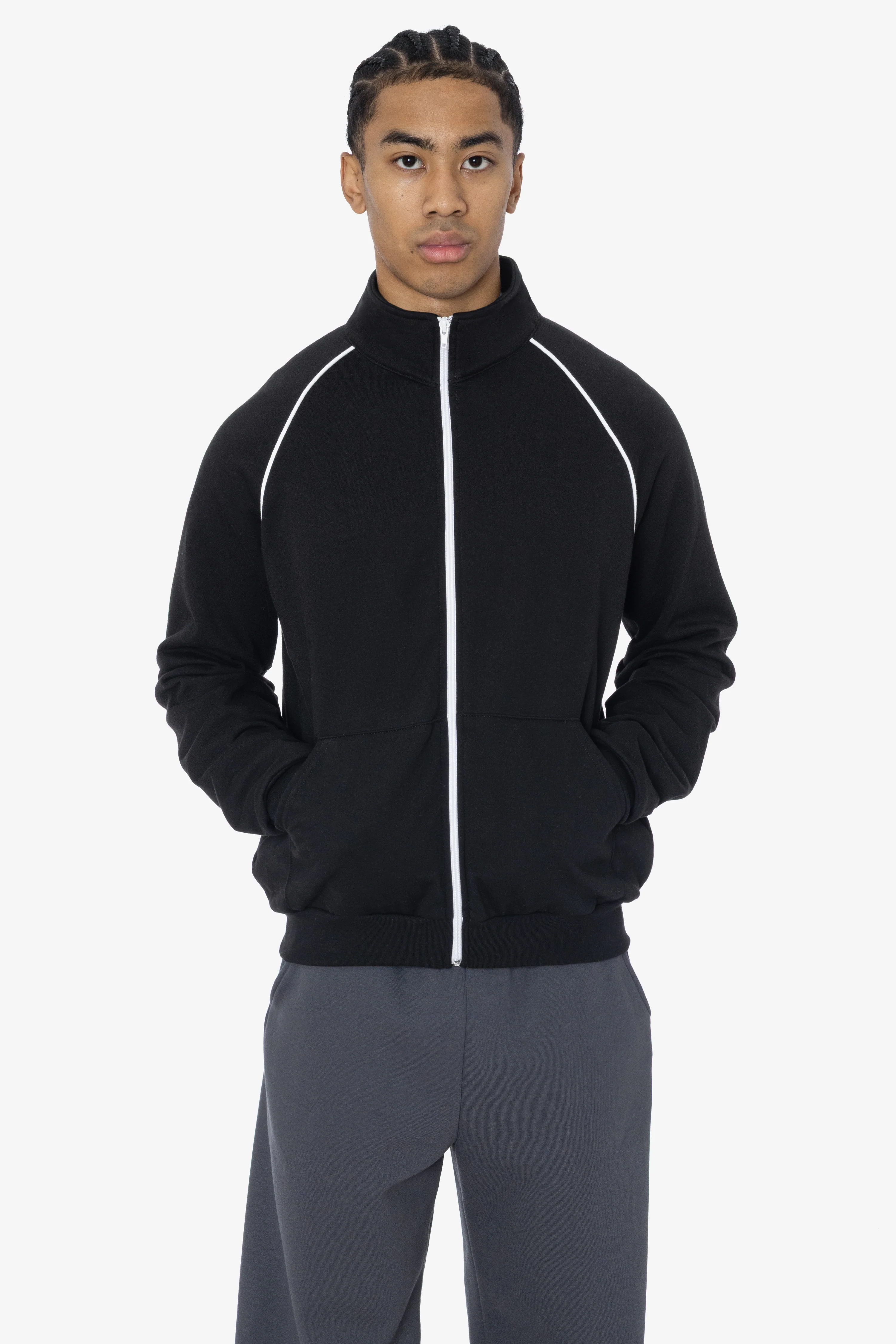 5455 - California Fleece Track Jacket - Image 27