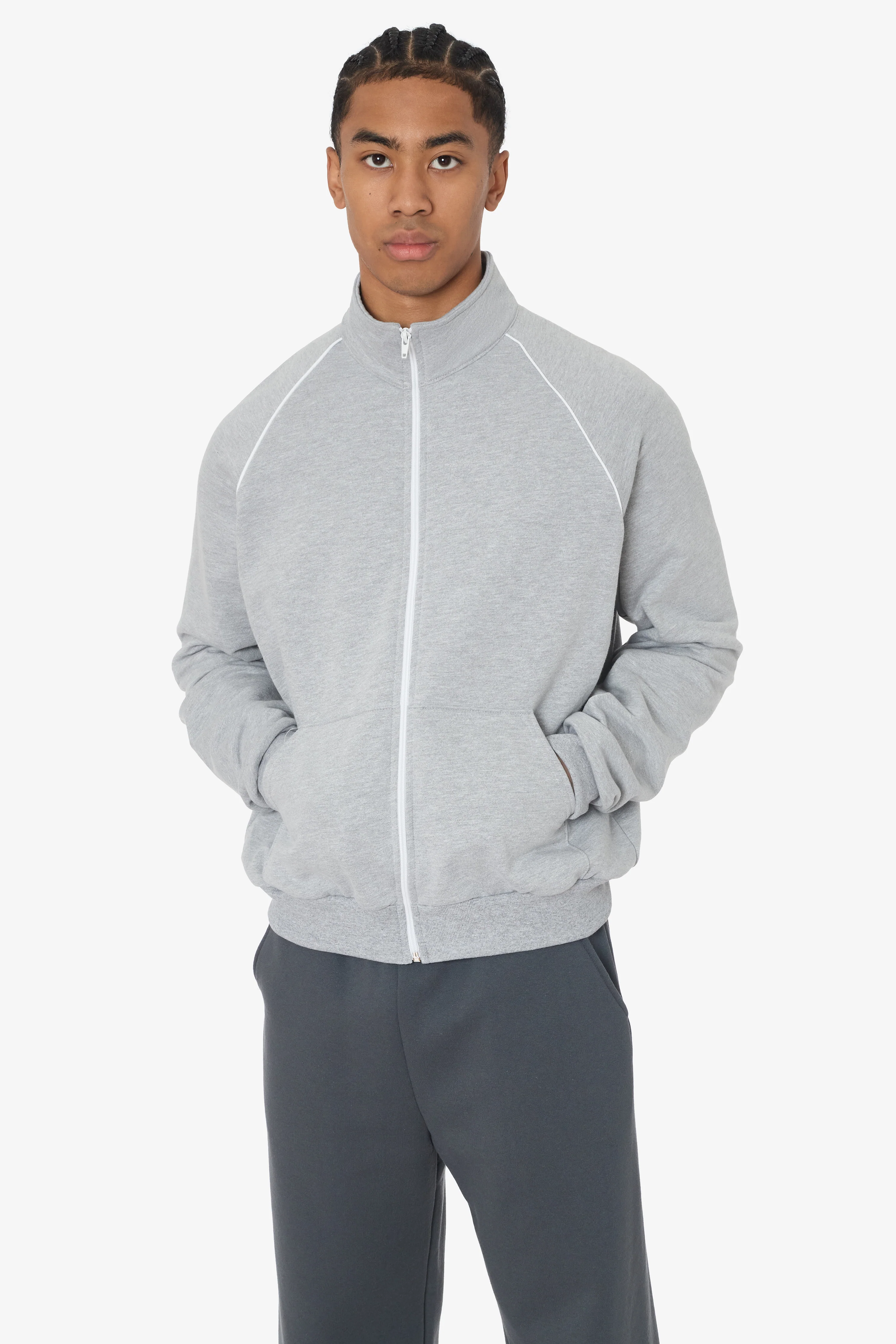 5455 - California Fleece Track Jacket - Image 6