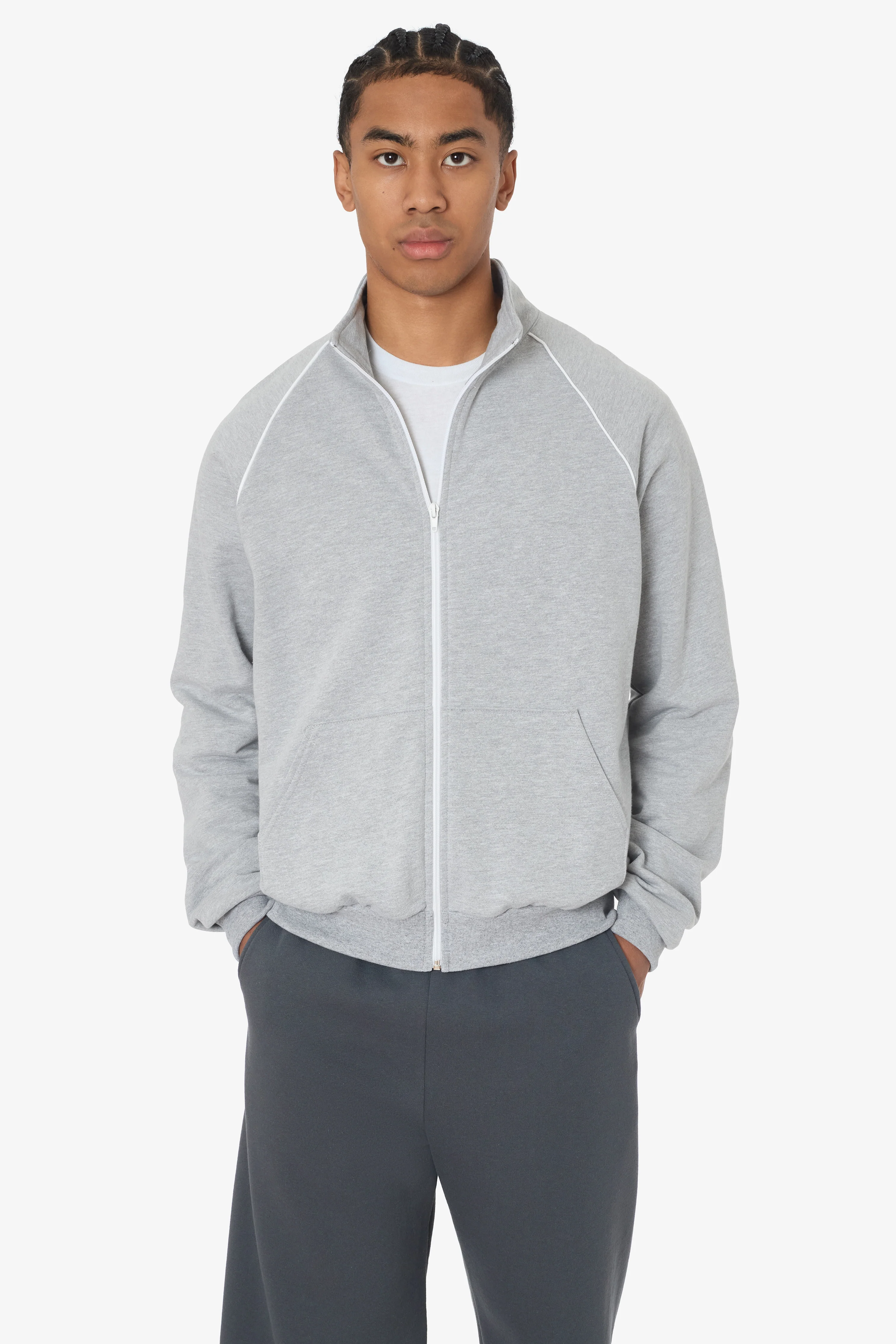 5455 - California Fleece Track Jacket - Image 7