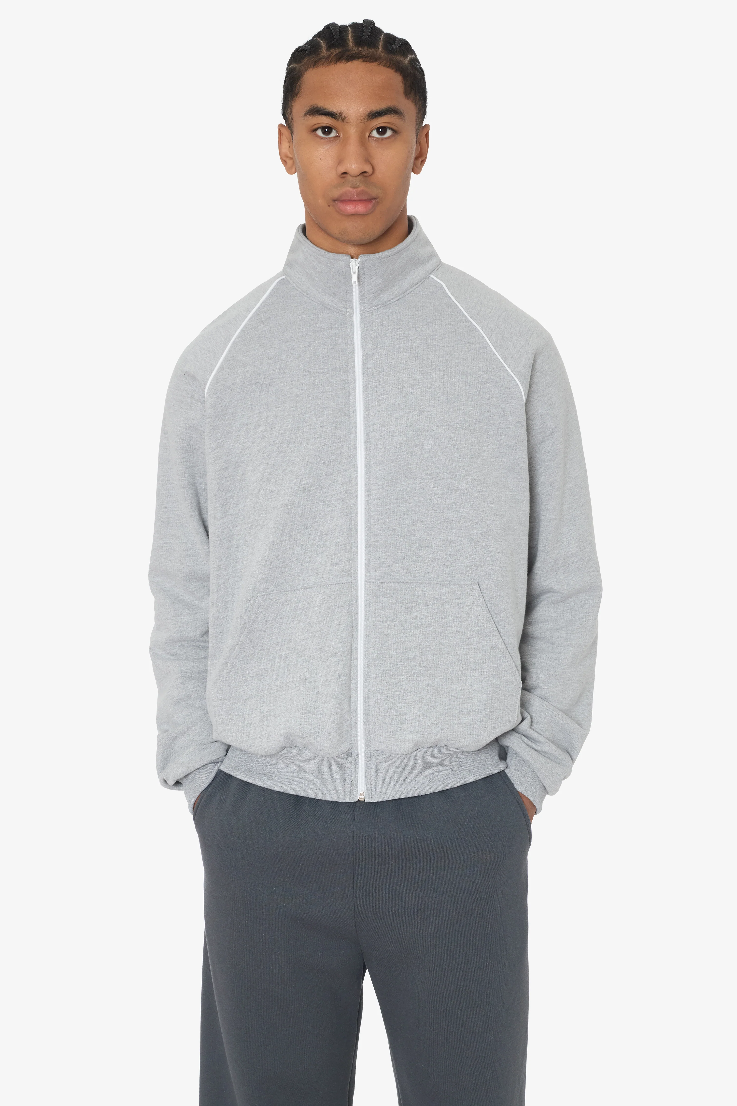 5455 - California Fleece Track Jacket - Image 8