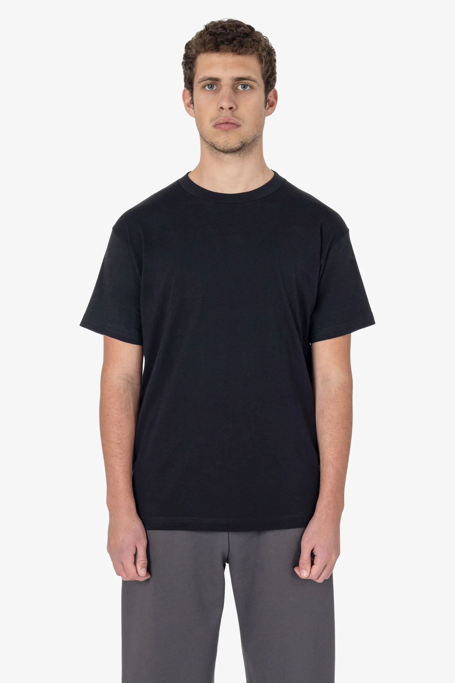 2017 - 6.0oz Crew Neck Heavy Combed Cotton T-Shirt - Image 2
