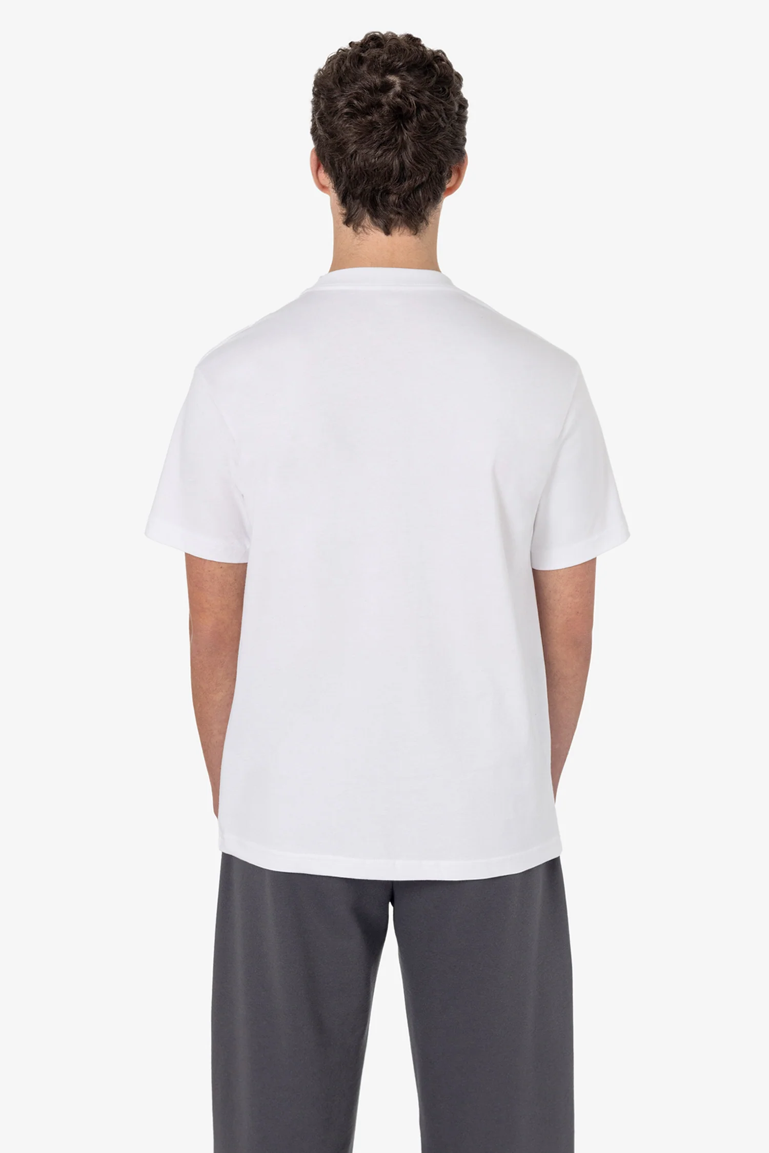 2017 - 6.0oz Crew Neck Heavy Combed Cotton T-Shirt - Image 3