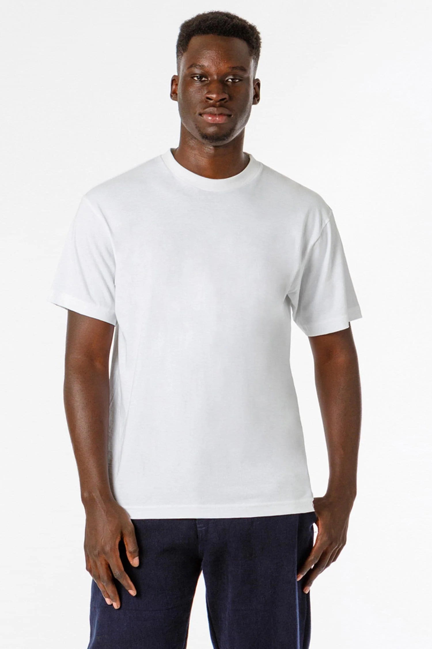 2017 - 6.0oz Crew Neck Heavy Combed Cotton T-Shirt - Image 5
