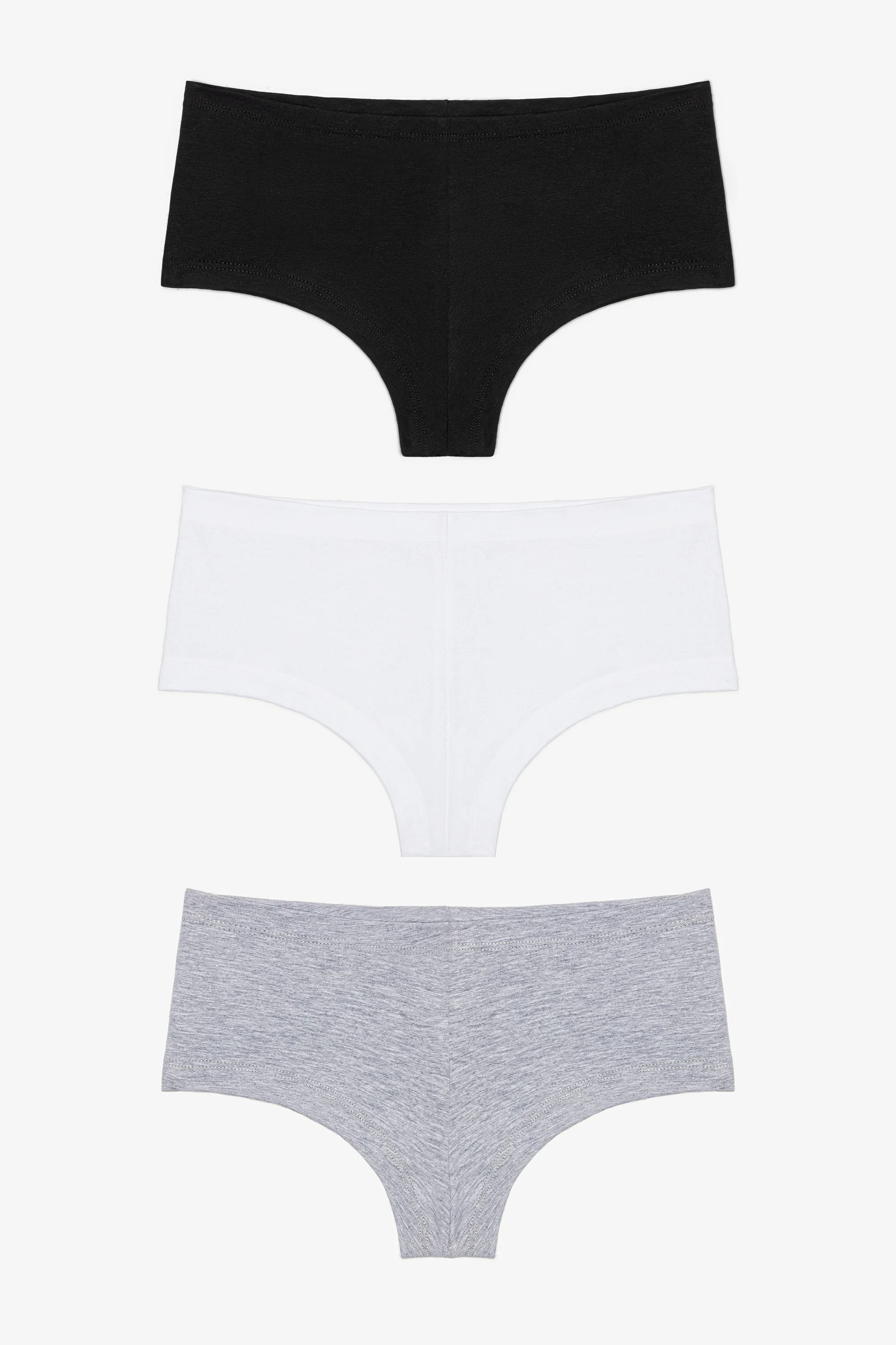 83001-3PK - 3-Pack Cotton Spandex Jersey Hot Shorts - Image 9