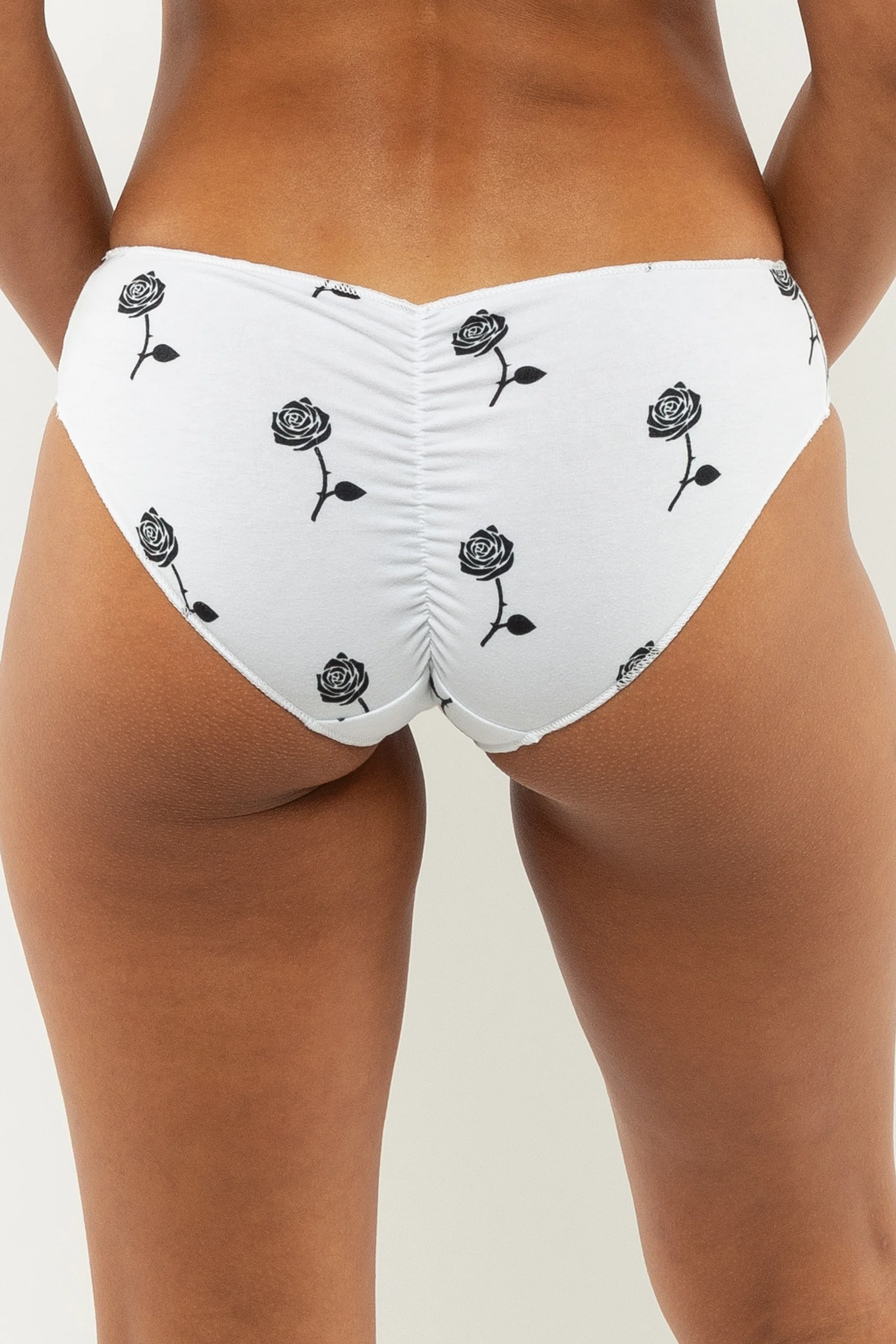 83008P - Printed Ruched Back Panty - Image 4