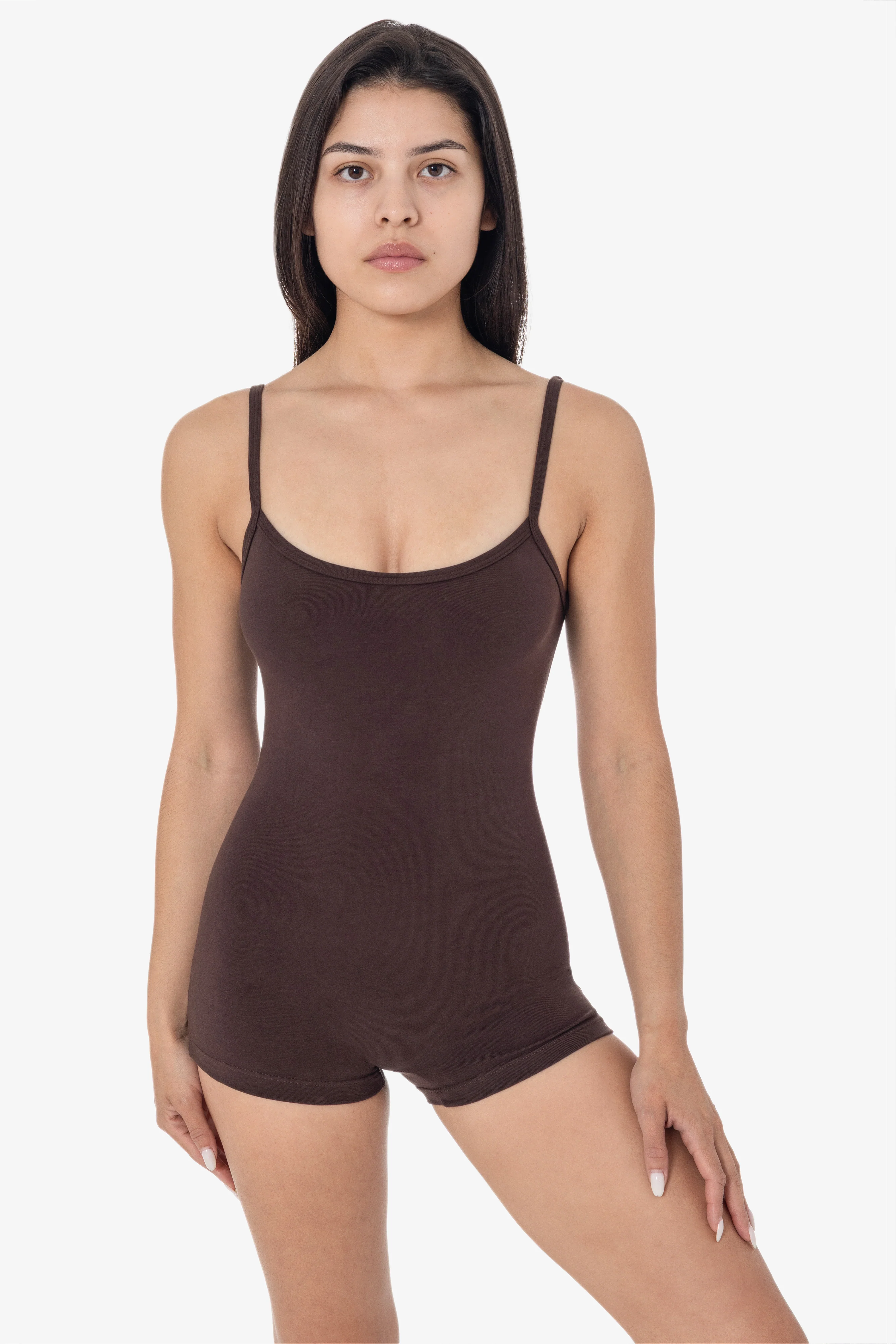 83022GD-SH - Garment Dye Spaghetti Scoopback Short Biketard - Image 3