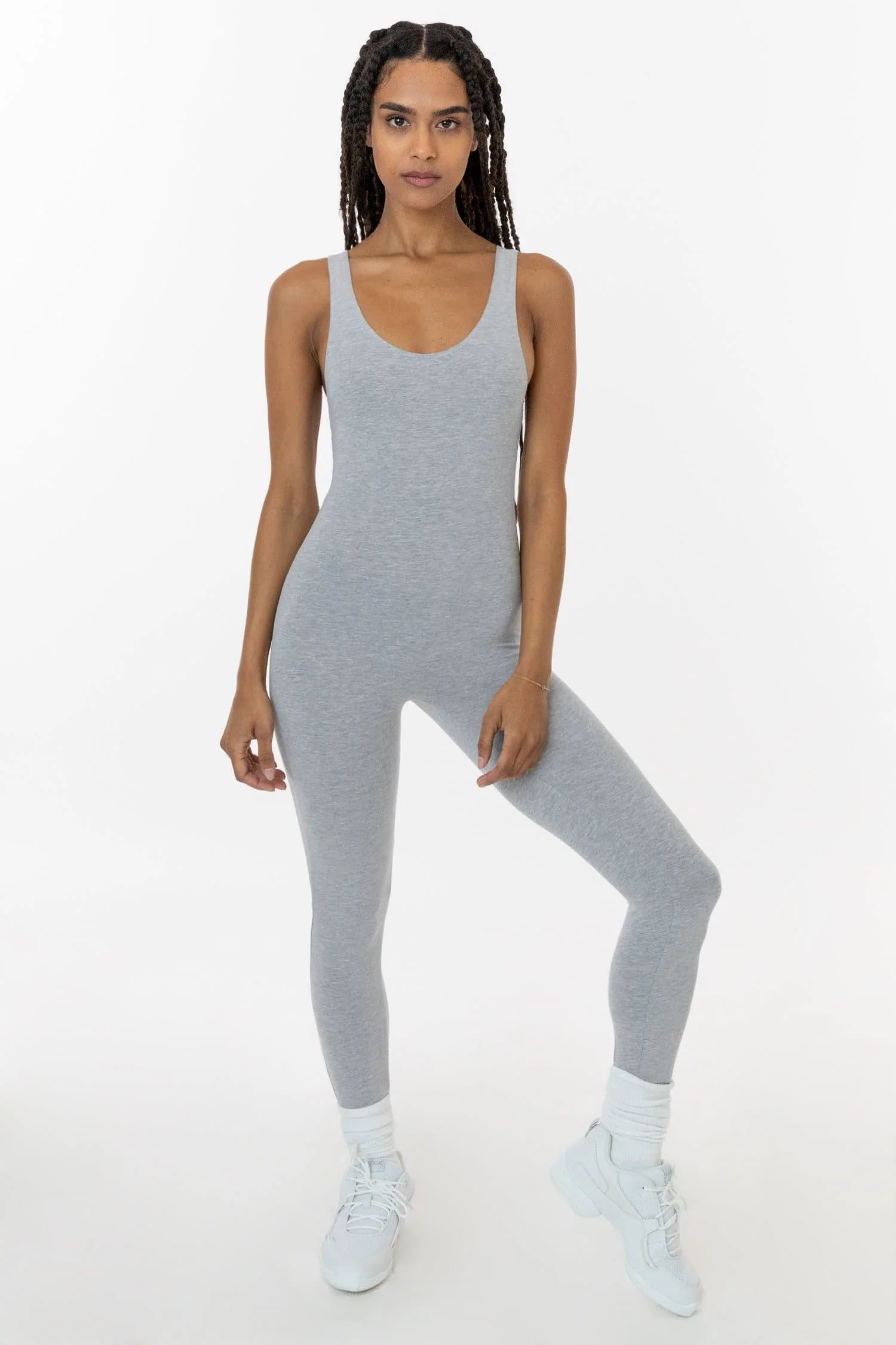 83025 - Cotton Spandex Tank Unitard - Image 3