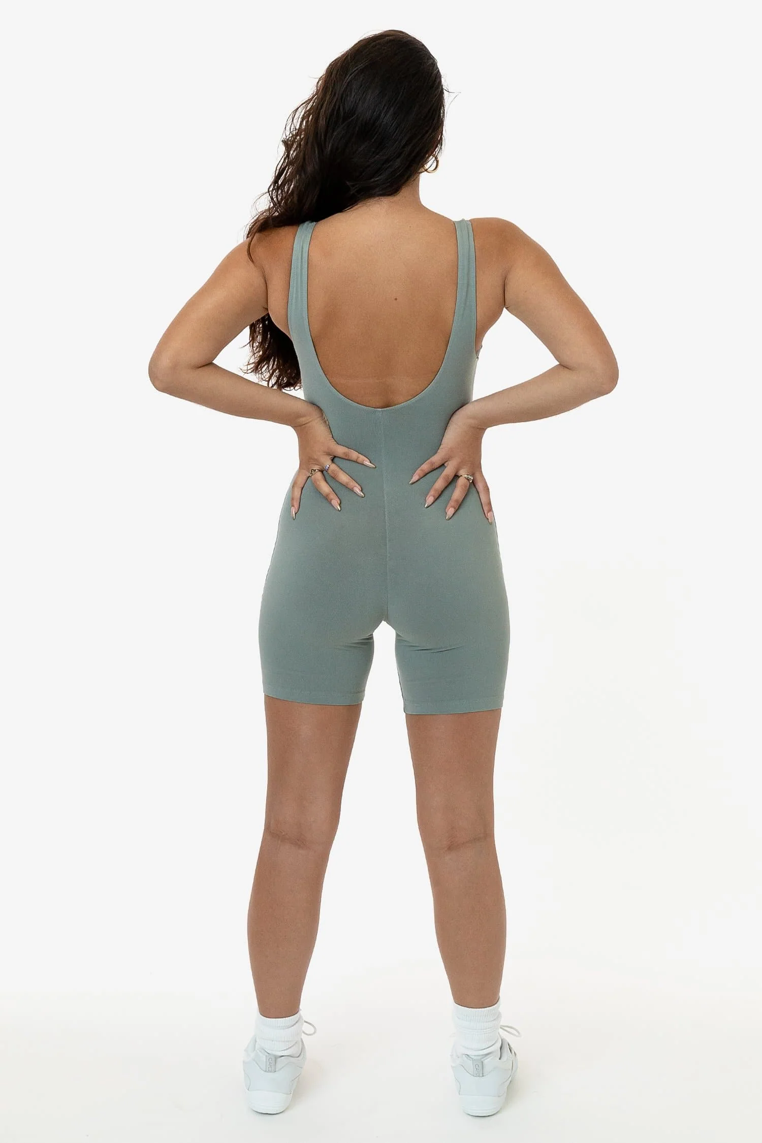 83052GD - Garment Dye Bra Tank Biketard - Image 9