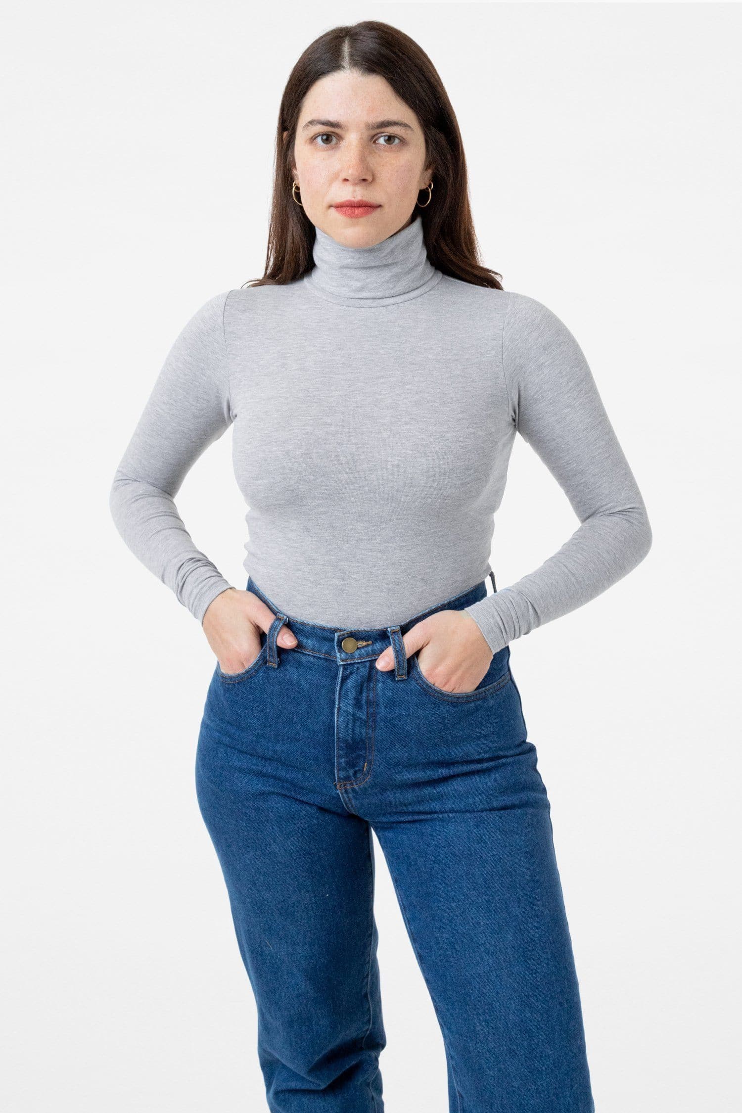 8306 - Cotton Spandex Turtleneck - Image 11