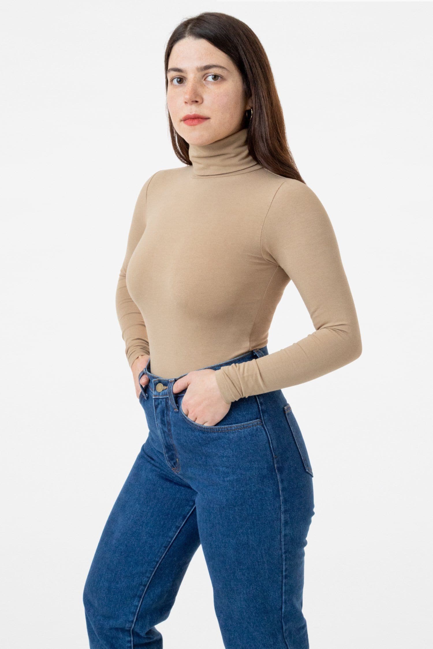 8306 - Cotton Spandex Turtleneck - Image 12