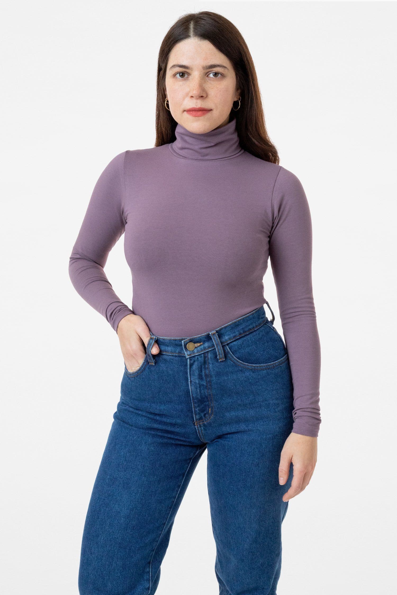 8306 - Cotton Spandex Turtleneck - Image 13