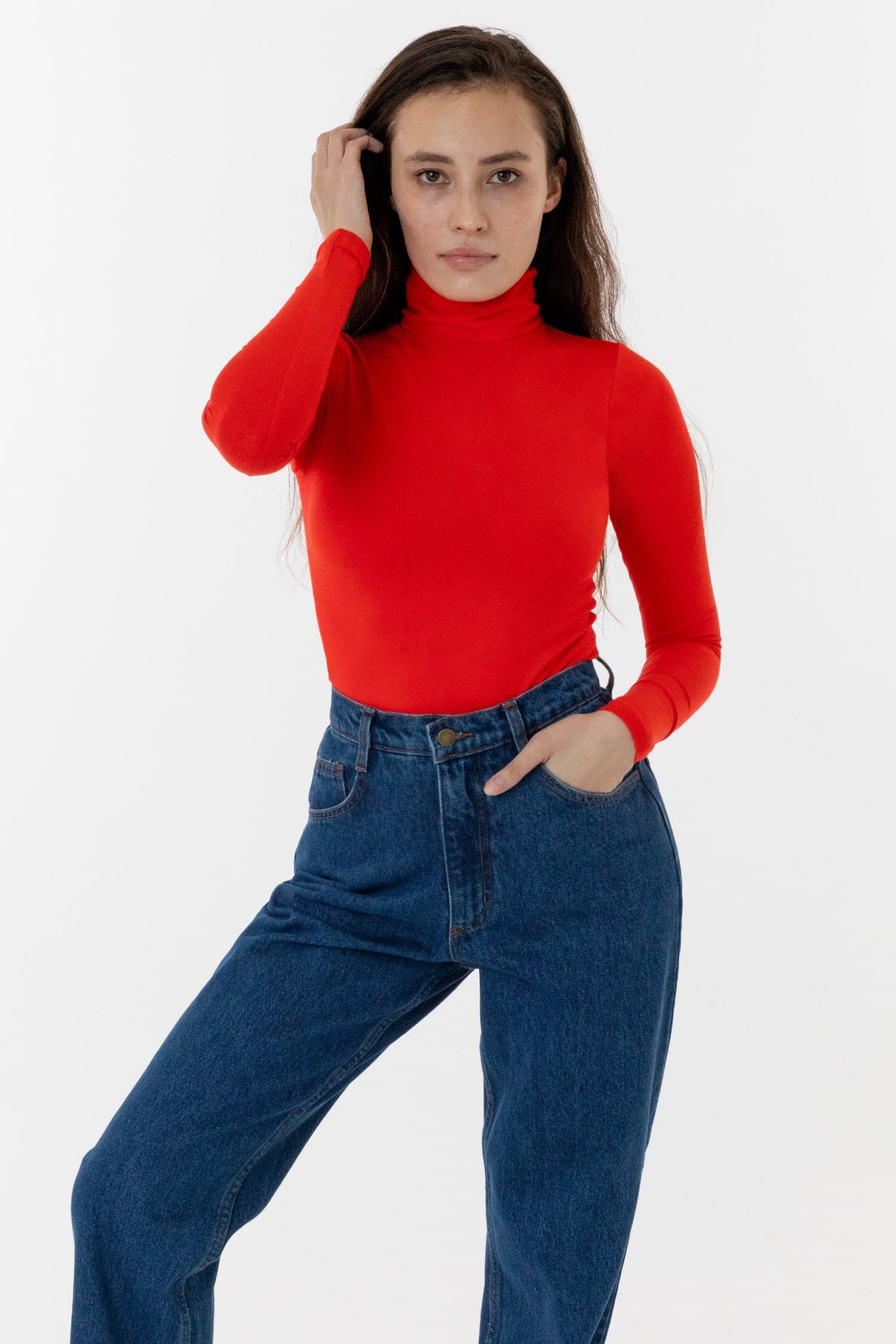 8306 - Cotton Spandex Turtleneck - Image 15