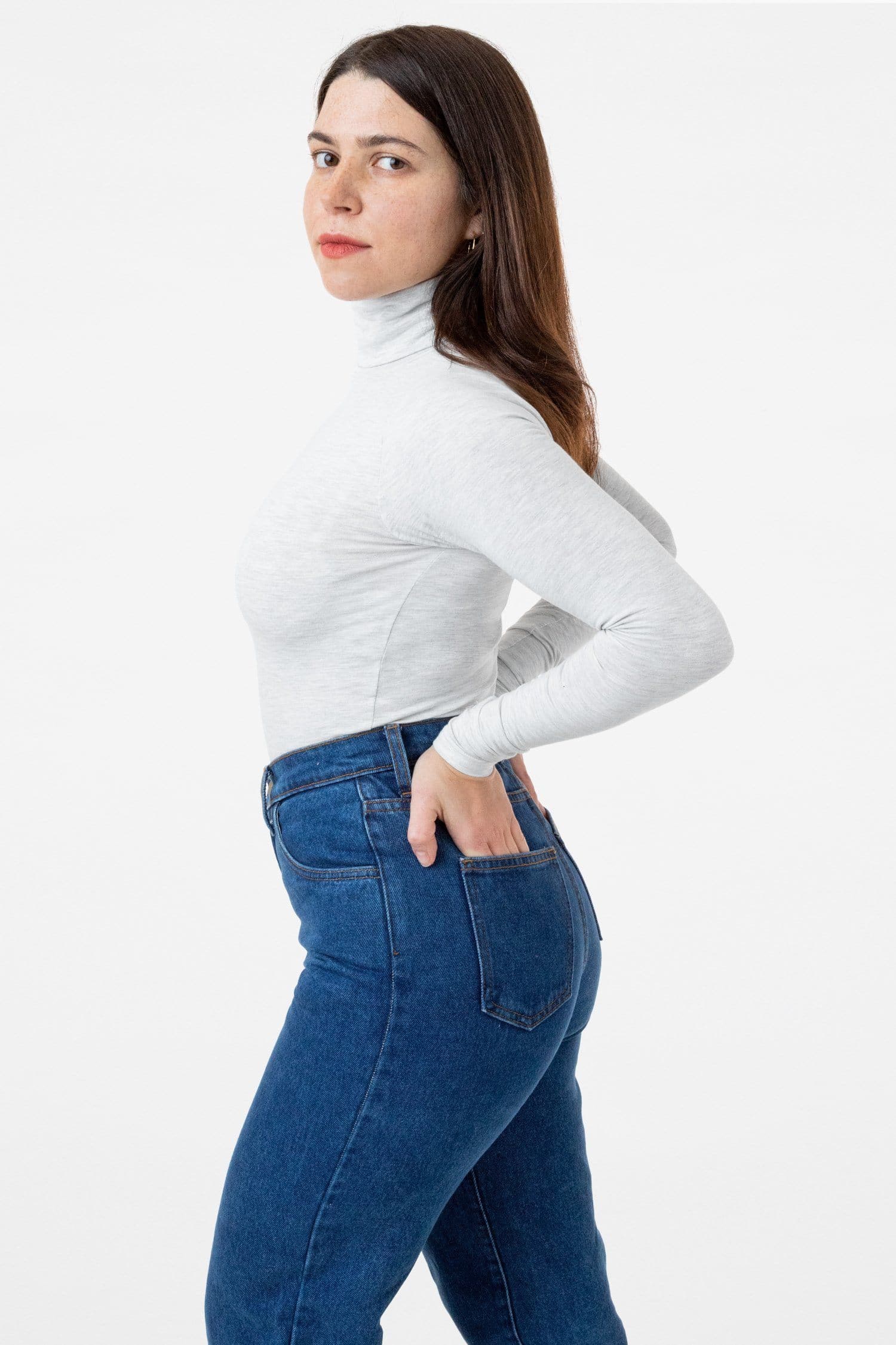 8306 - Cotton Spandex Turtleneck - Image 16