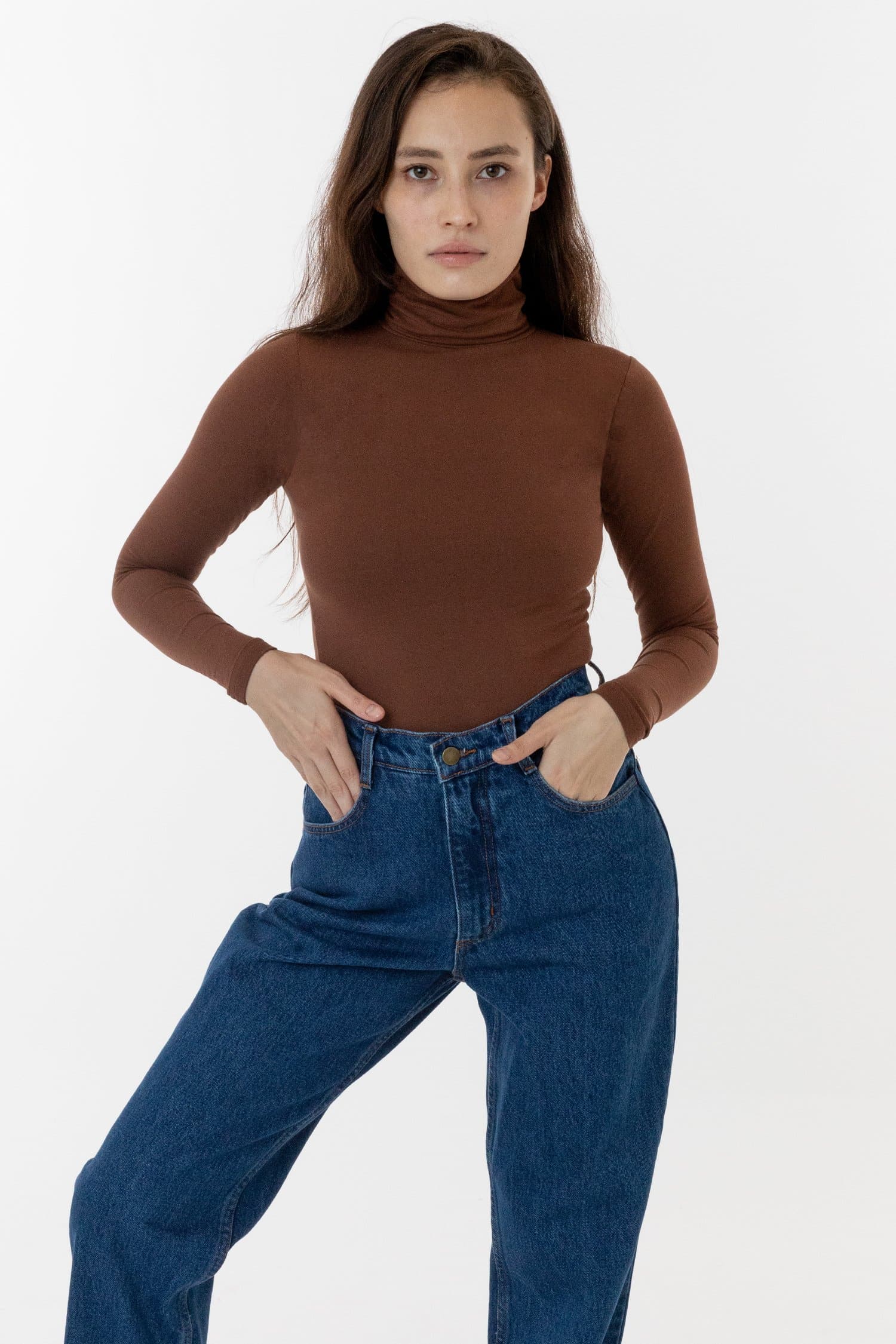 8306 - Cotton Spandex Turtleneck - Image 19