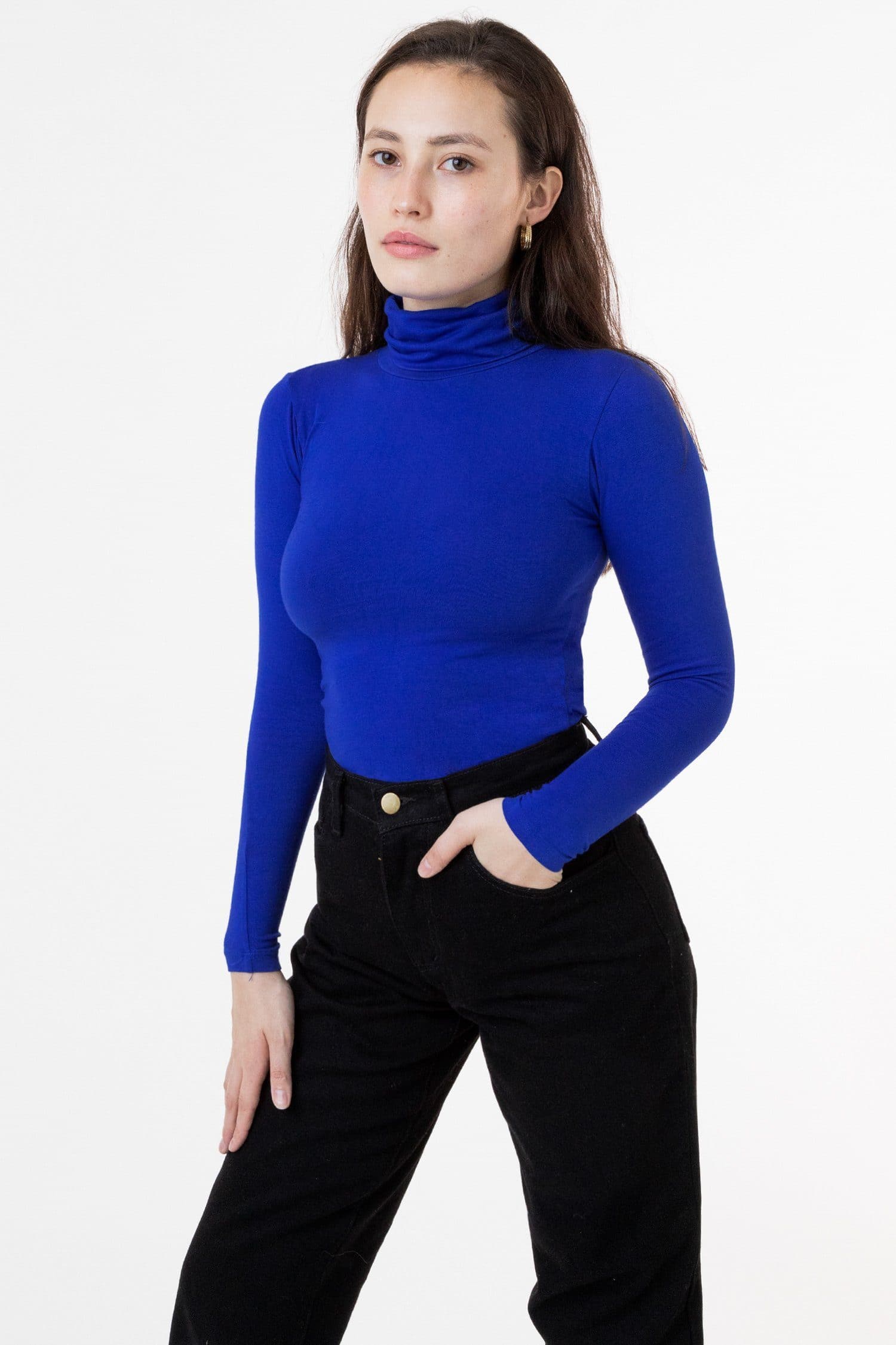 8306GD - Cotton Spandex Garment Dye Turtleneck - Image 19