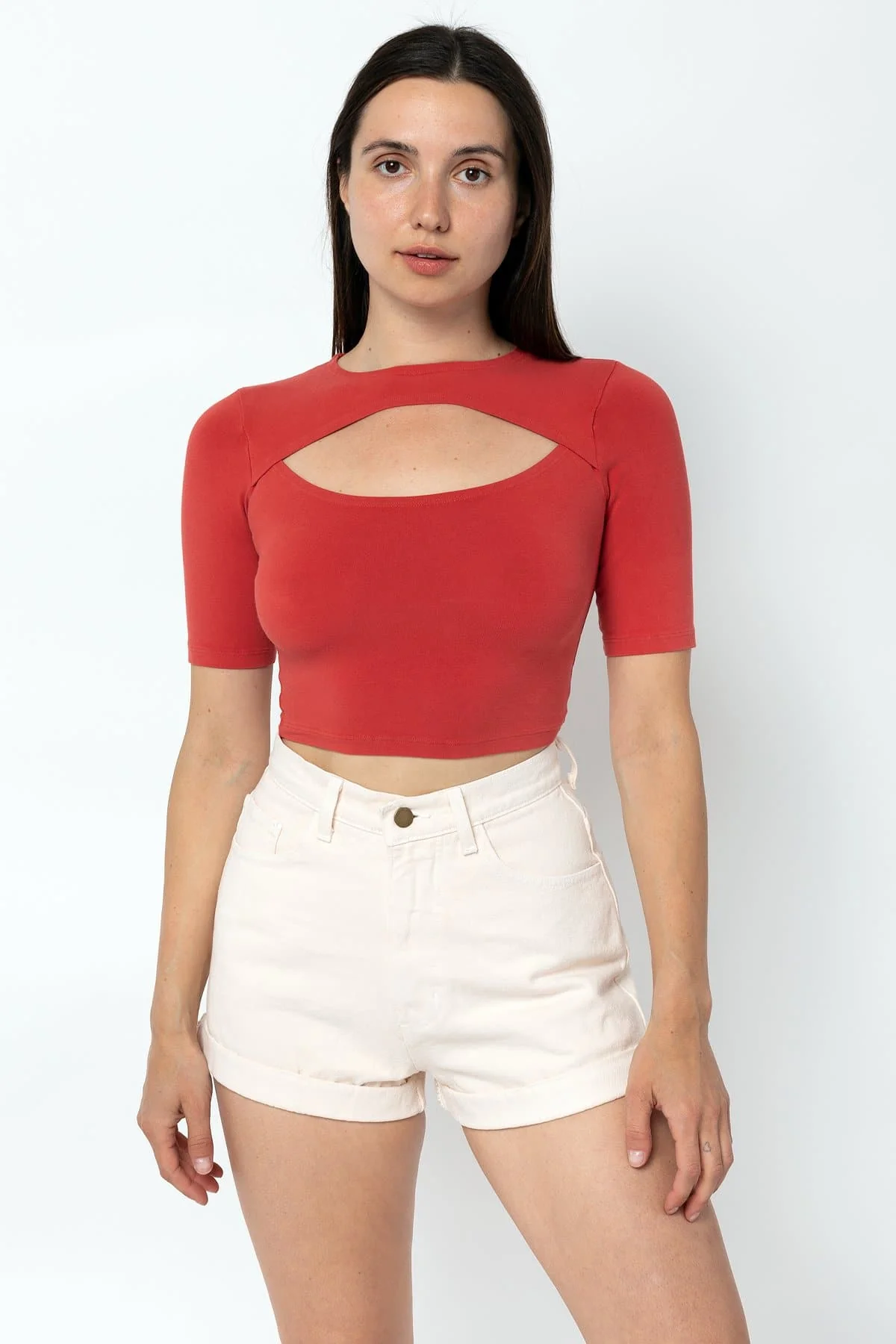 83071GD - Cut Out Crop Top - Image 12