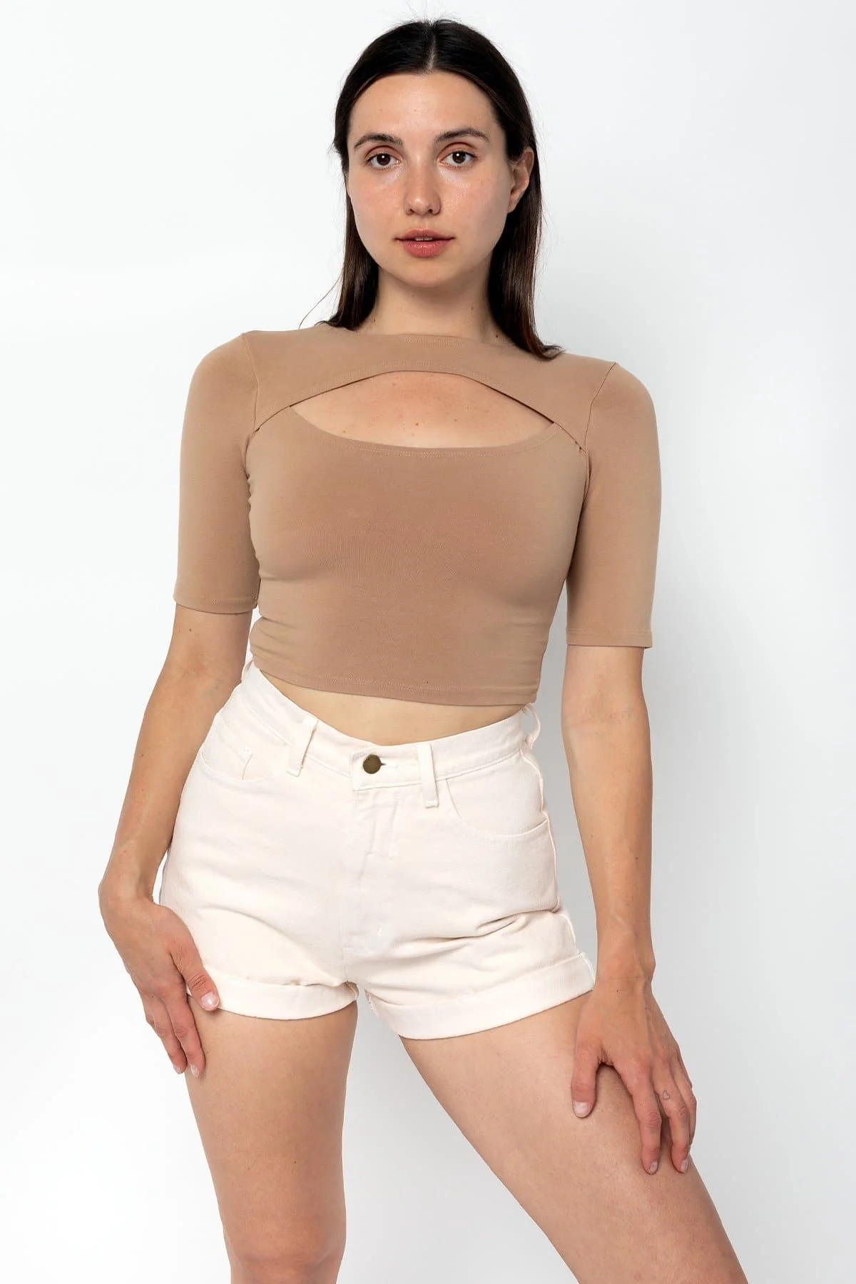 83071GD - Cut Out Crop Top - Image 15
